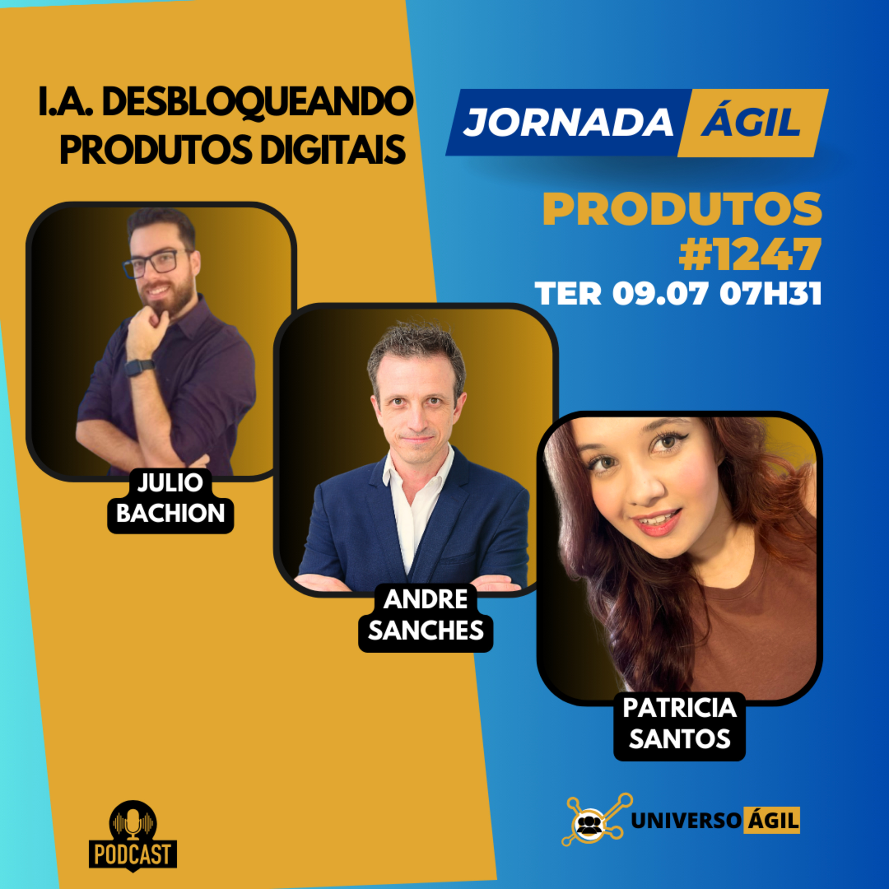 #JornadaÁgil EP1247 #Produtos IA Desbloqueando Produtos Digitais episode artwork