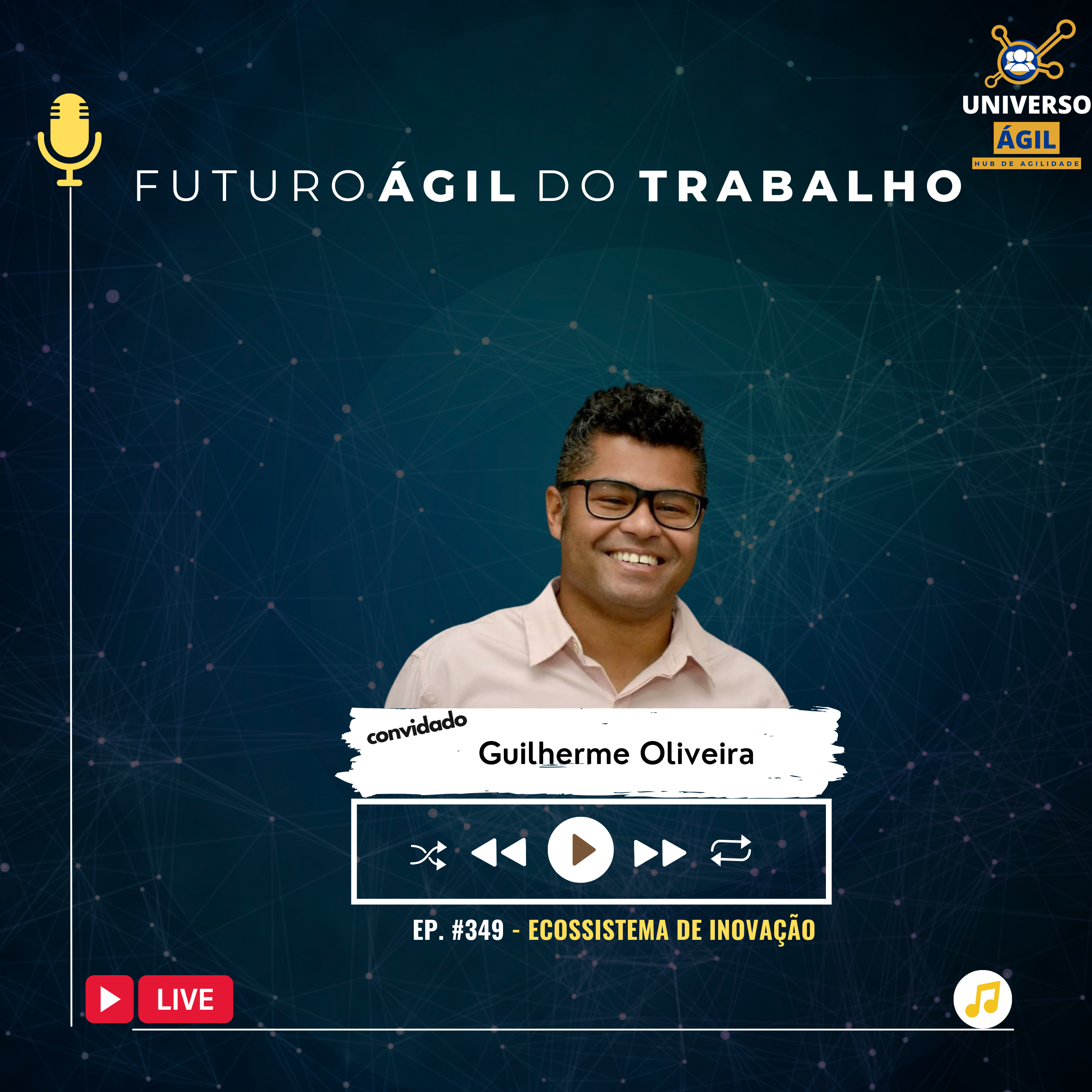 #FuturoAgilDoTrabalho E349 Ecossistema de inovação episode artwork