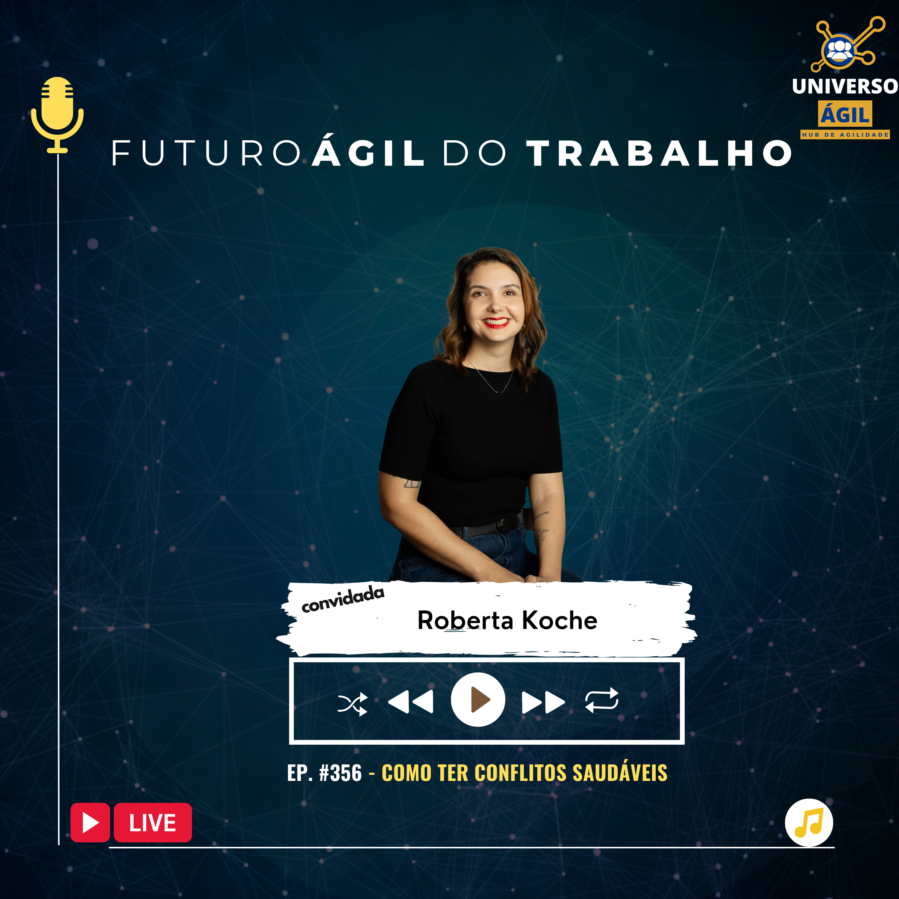 #FuturoAgilDoTrabalho E356 Como ter conflitos saudáveis episode artwork