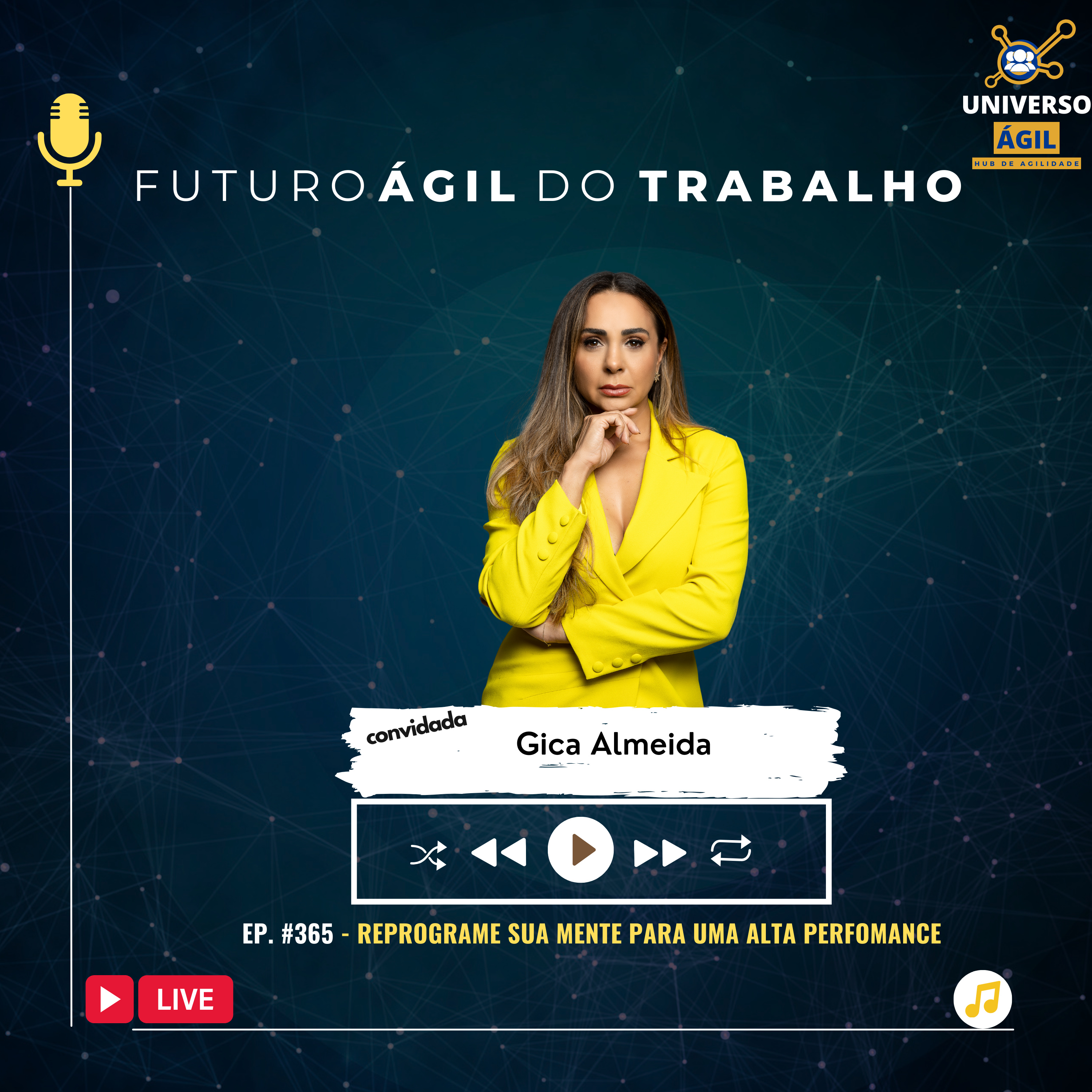 #FuturoAgilDoTrabalho E365 Reprograme sua mente para uma alta perfomance episode artwork