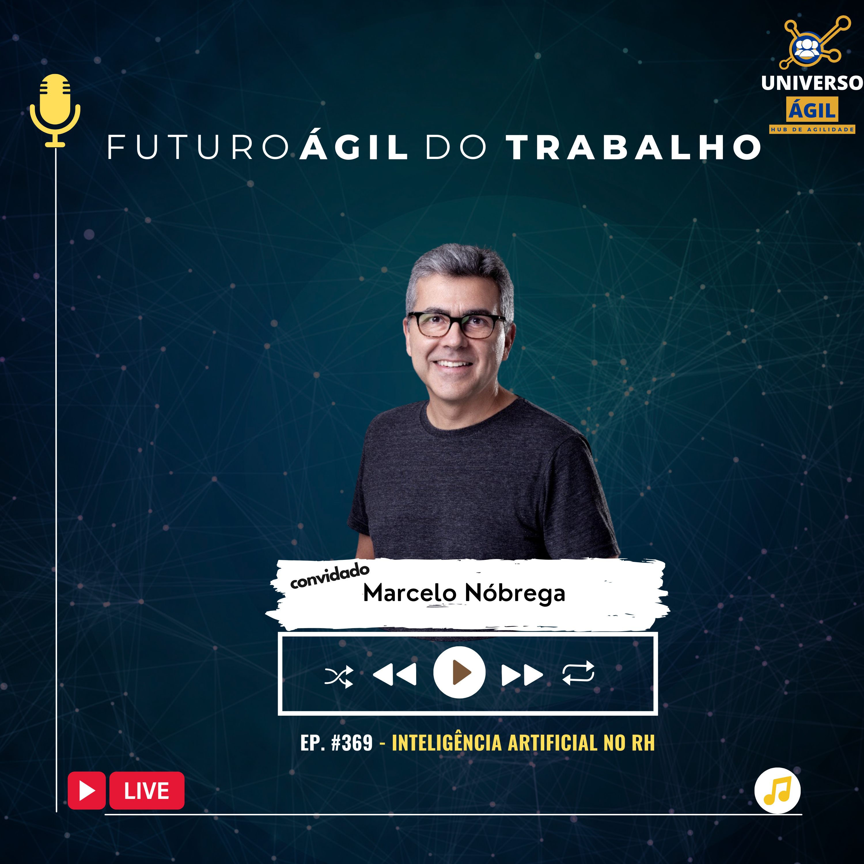#FuturoAgilDoTrabalho E369 Inteligência artificial no RH episode artwork