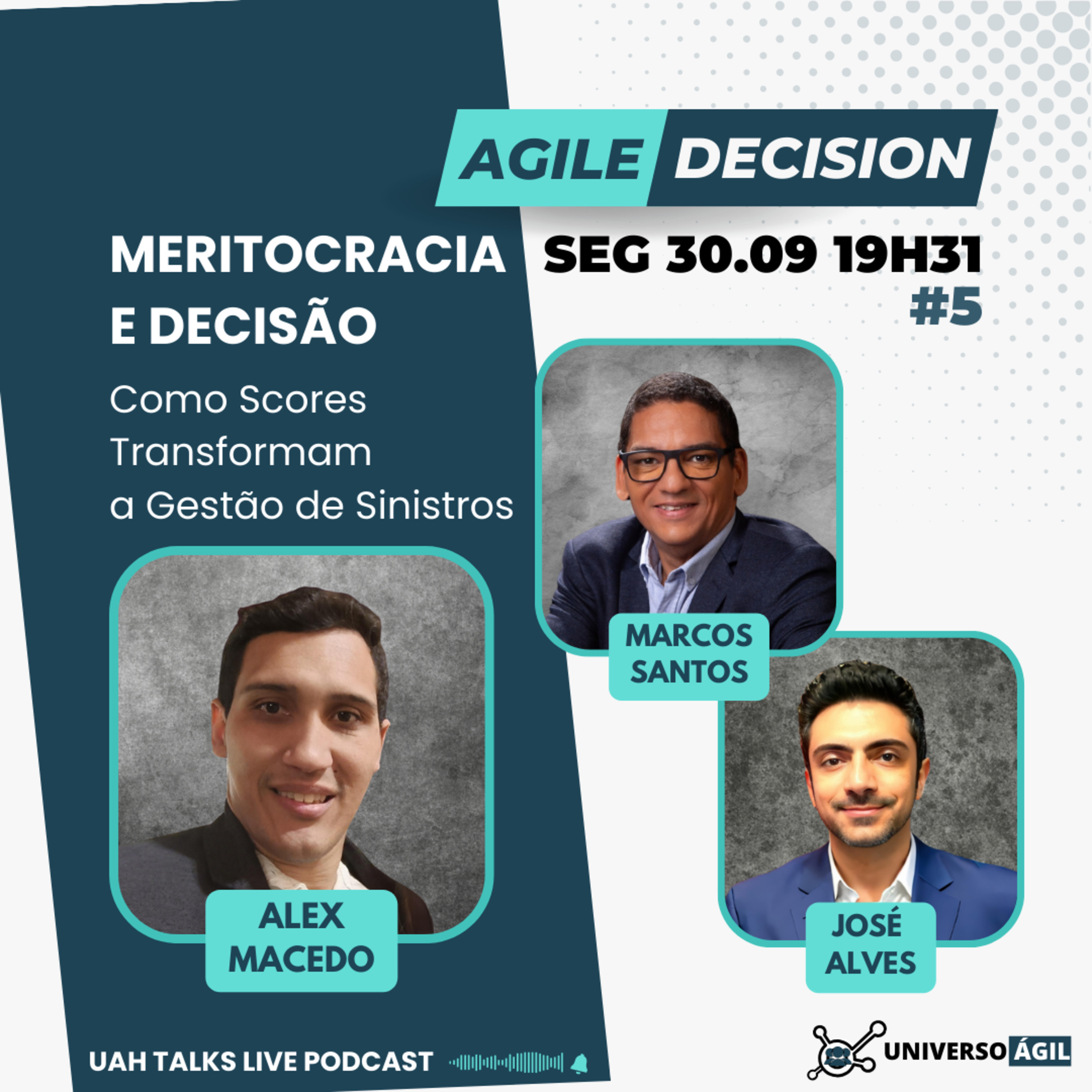 #UAHTalks #AgileDecision EP5 Meritocracia e Decisão: Como Scores Transformam a Gestão de Sinistros episode artwork