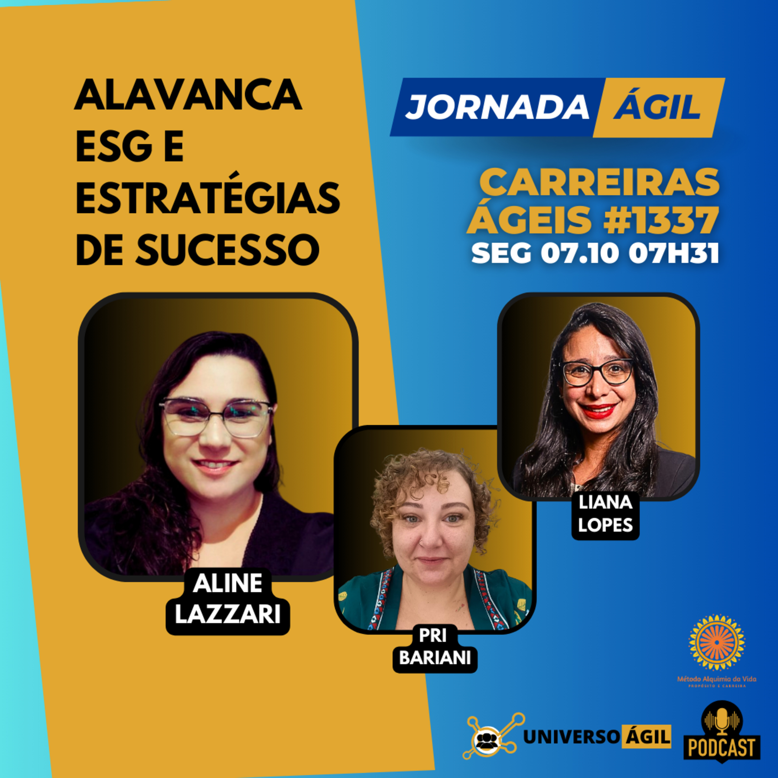 #JornadaÁgil EP1337 #CarreiraÁgil Alavanca ESG e Estratégias de Sucesso episode artwork