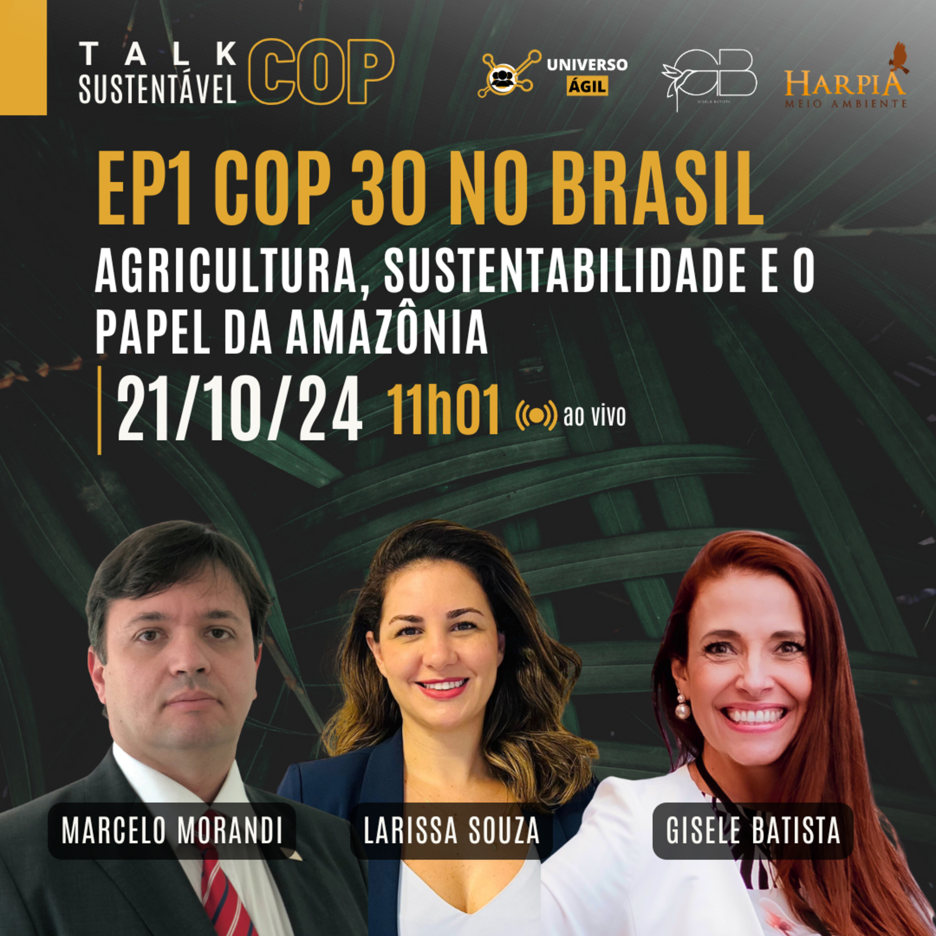 #UAHTalks #COP EP1 COP 30 no Brasil: Agricultura, Sustentabilidade e o Papel da Amazônia episode artwork