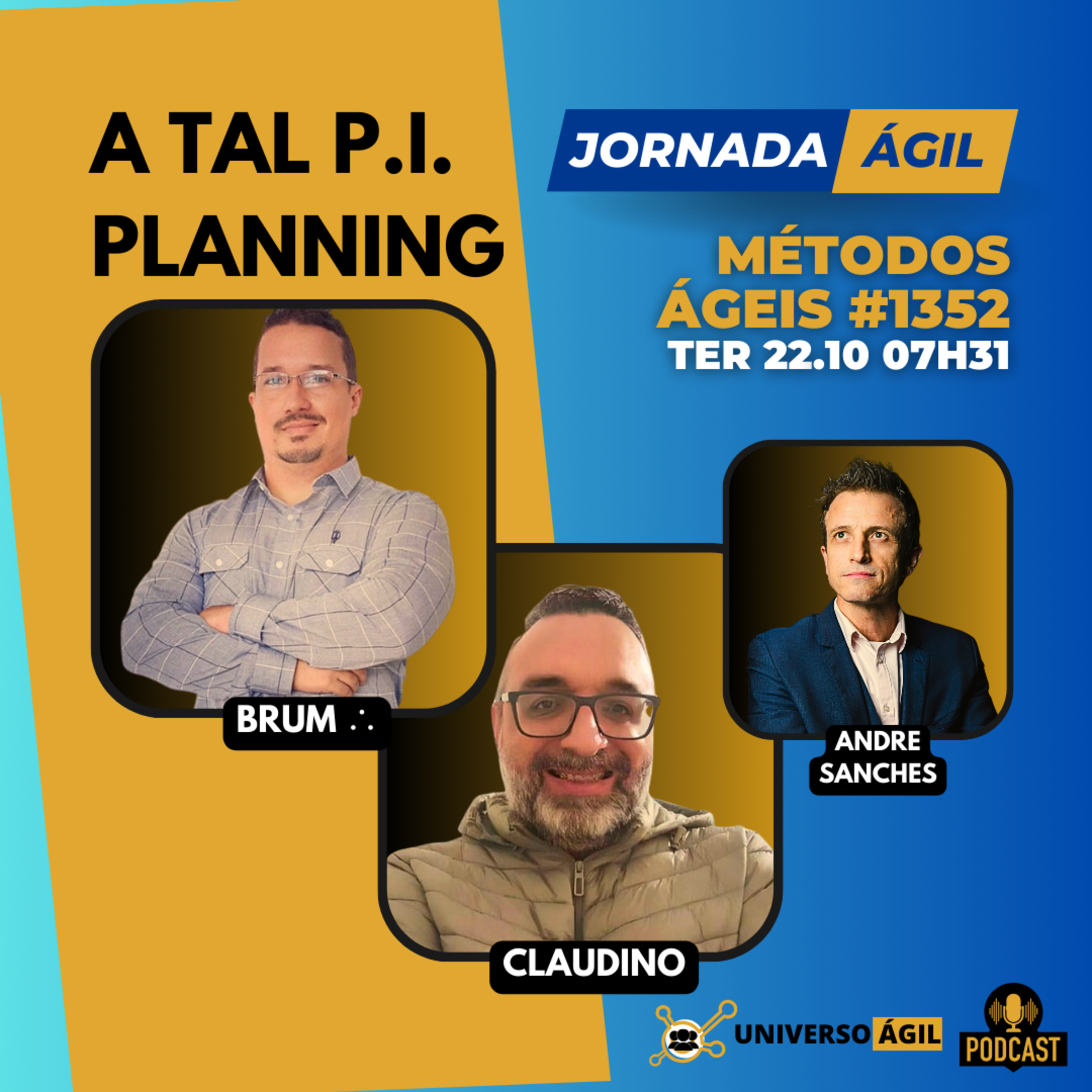 #JornadaÁgil EP1352 #Produtos Planejamento: A tal PI Planning episode artwork
