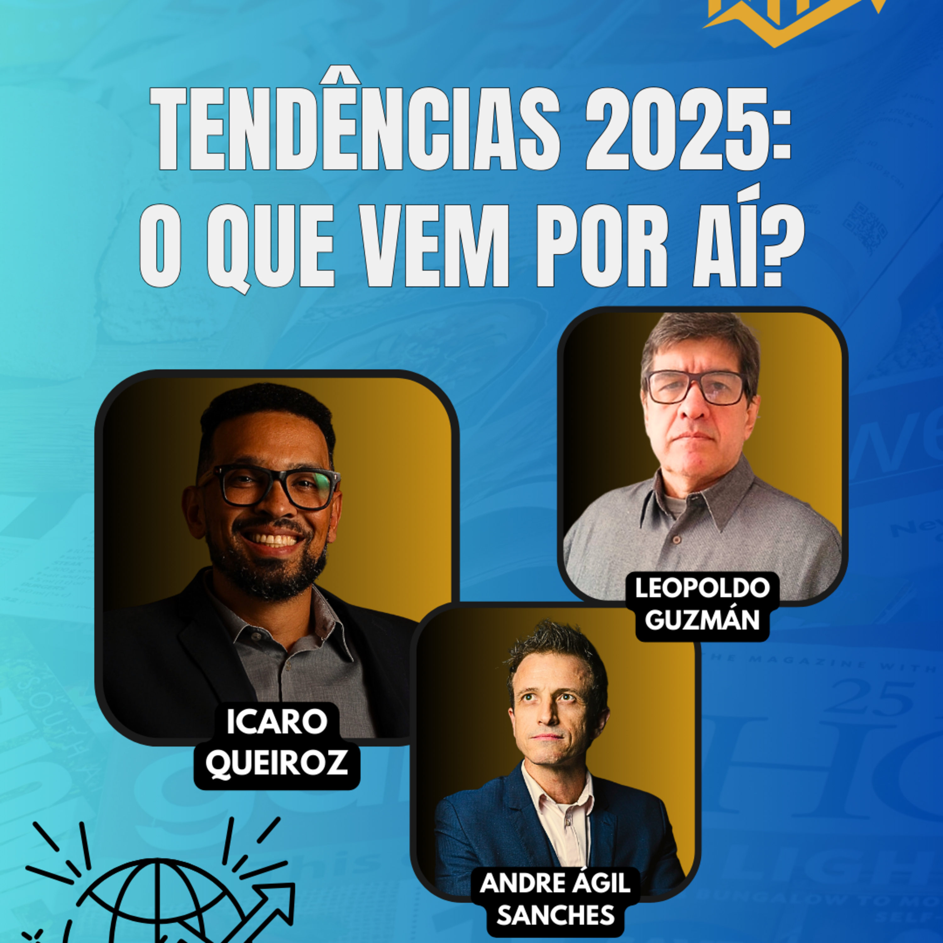 #JornadaÁgil EP1427 Tendências 2025 - O que vem por aí? DOM 05.01.25 07h31 episode artwork