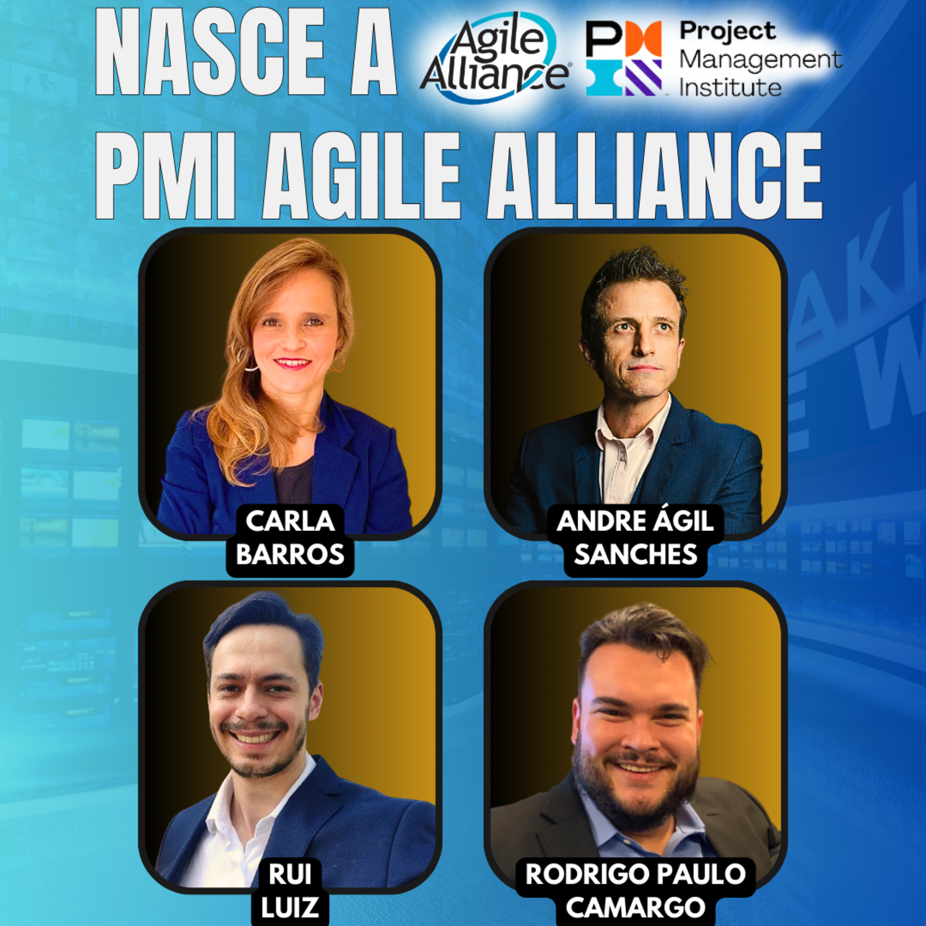 #JornadaÁgil EP1428 Nasce a PMI Agile Alliance - Agilidade em Projetos SEG 06.01.24 07h31 episode artwork