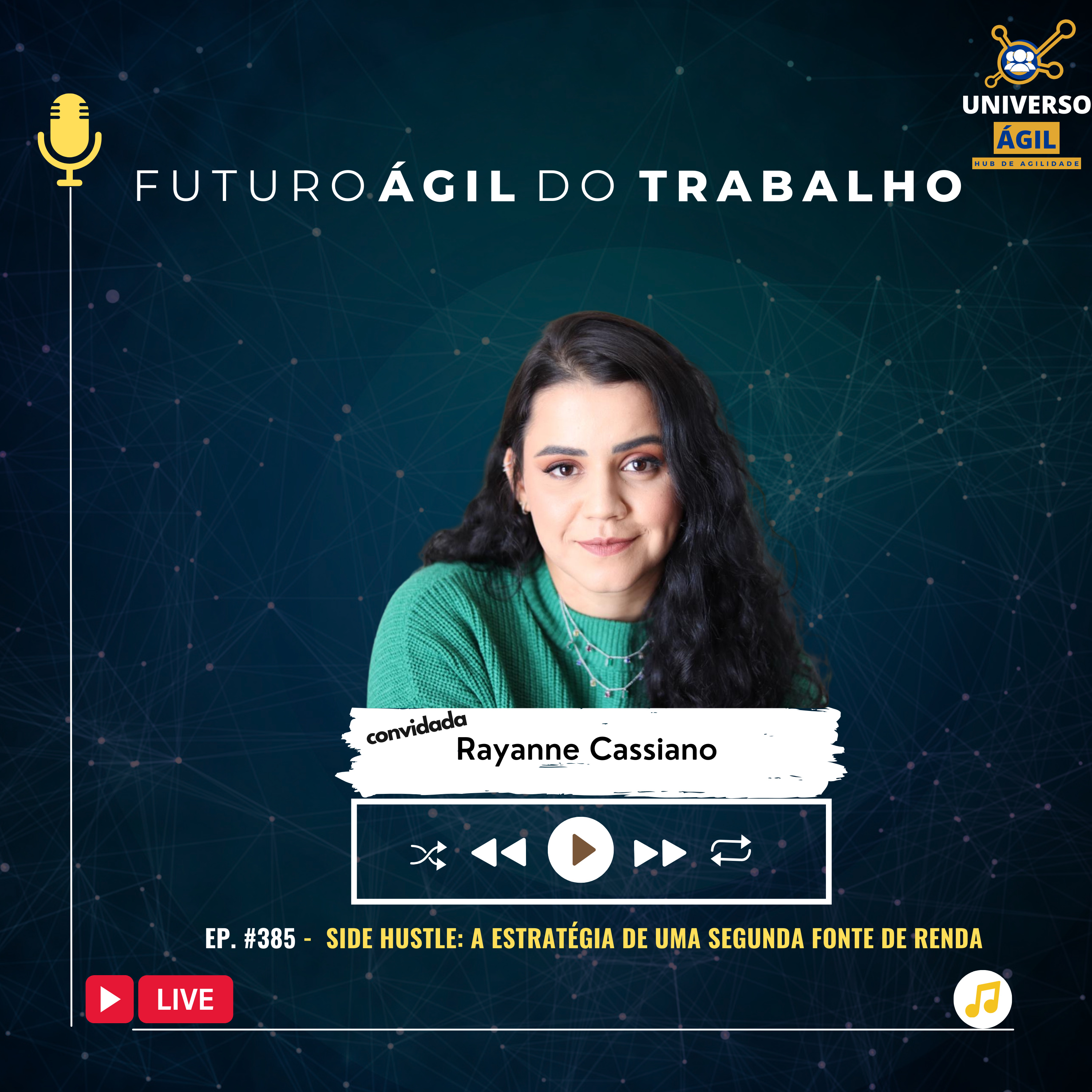 #FuturoAgilDoTrabalho E385 Side Hustle: A estratégia de uma segunda fonte de renda episode artwork