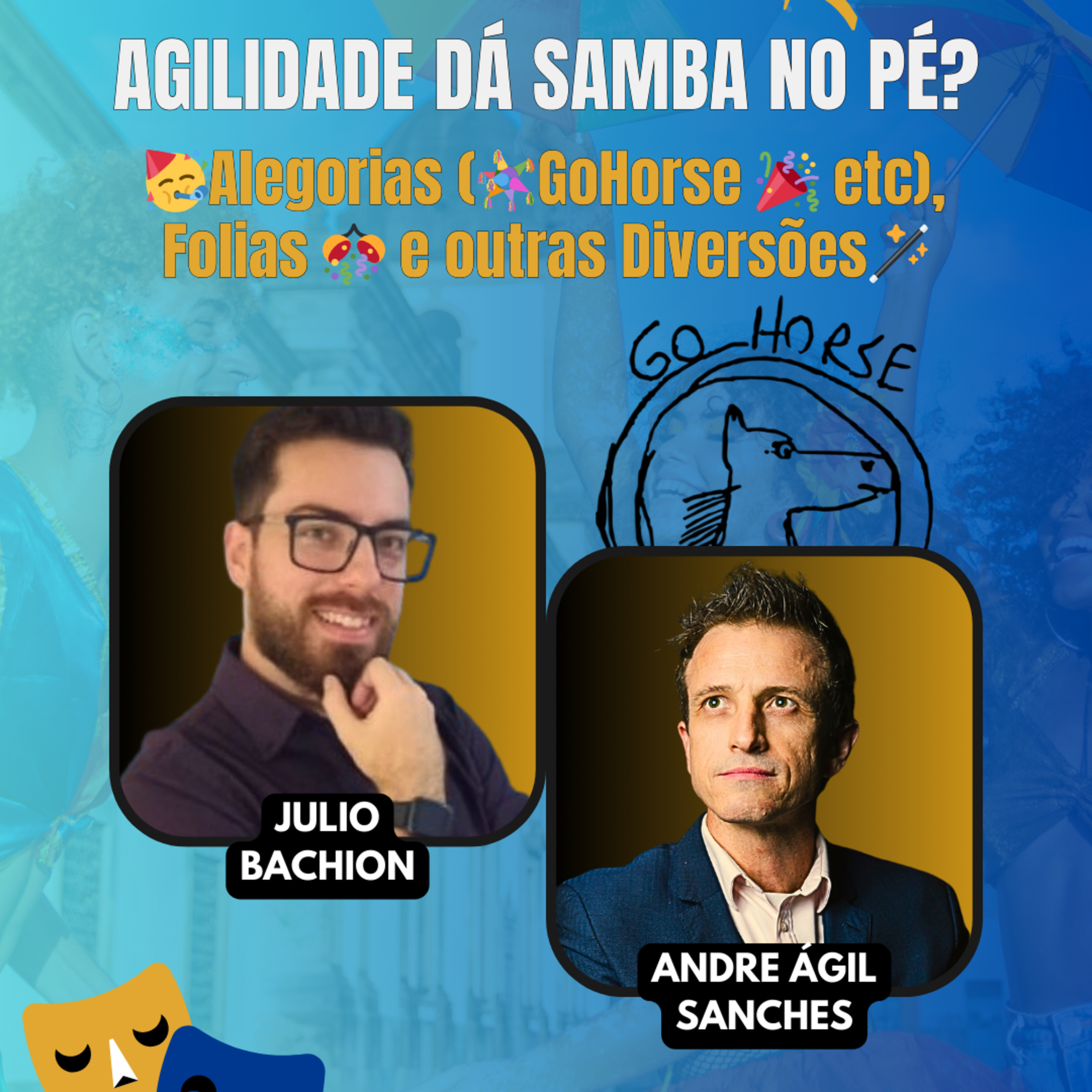 #JornadaÁgil EP1485 Agilidade dá Samba no Pé? TER 04.03.25 07h31 episode artwork