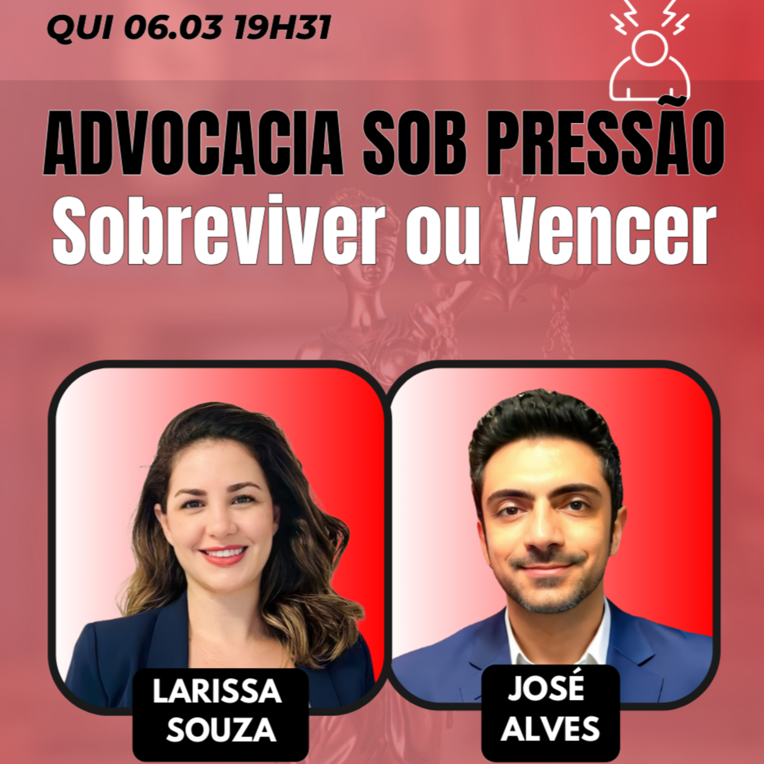 #AgilidadeJuridica EP73 Advocacia sob Pressão: Sobreviver ou Vencer? QUI 06.03.25 19h31 episode artwork