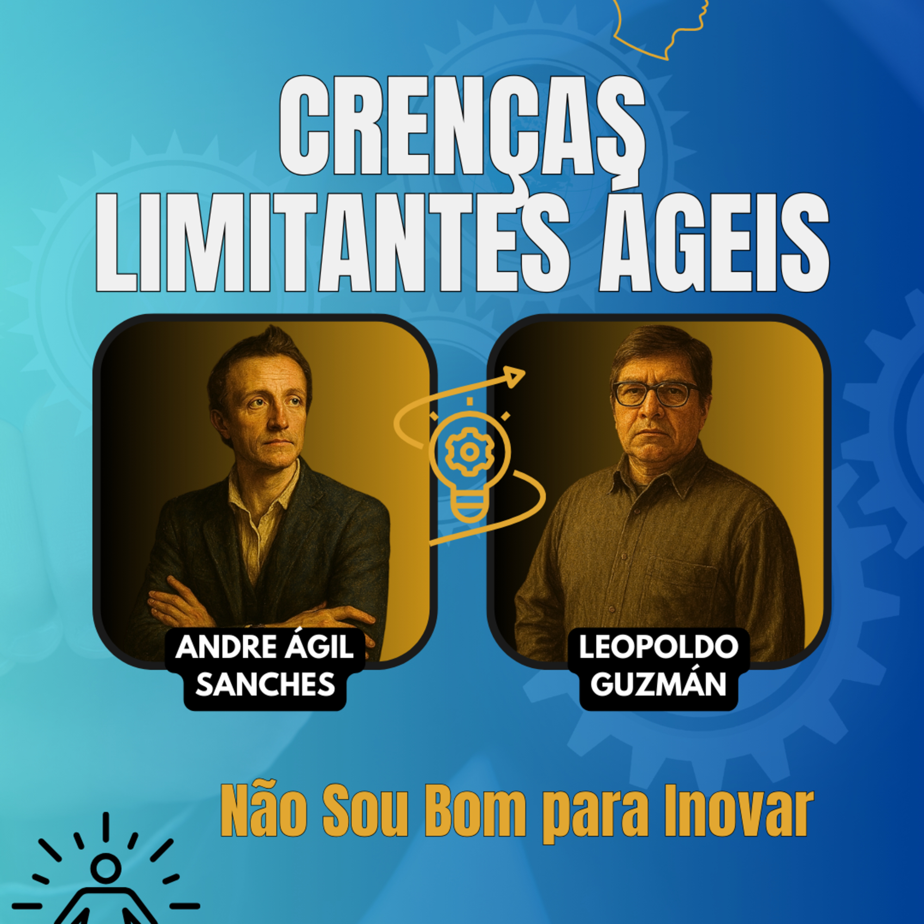 #JornadaÁgil EP1518 Crenças Limitantes Ágeis: Não Sou Bom para Inovar DOM 06.04.25 07h31 episode artwork