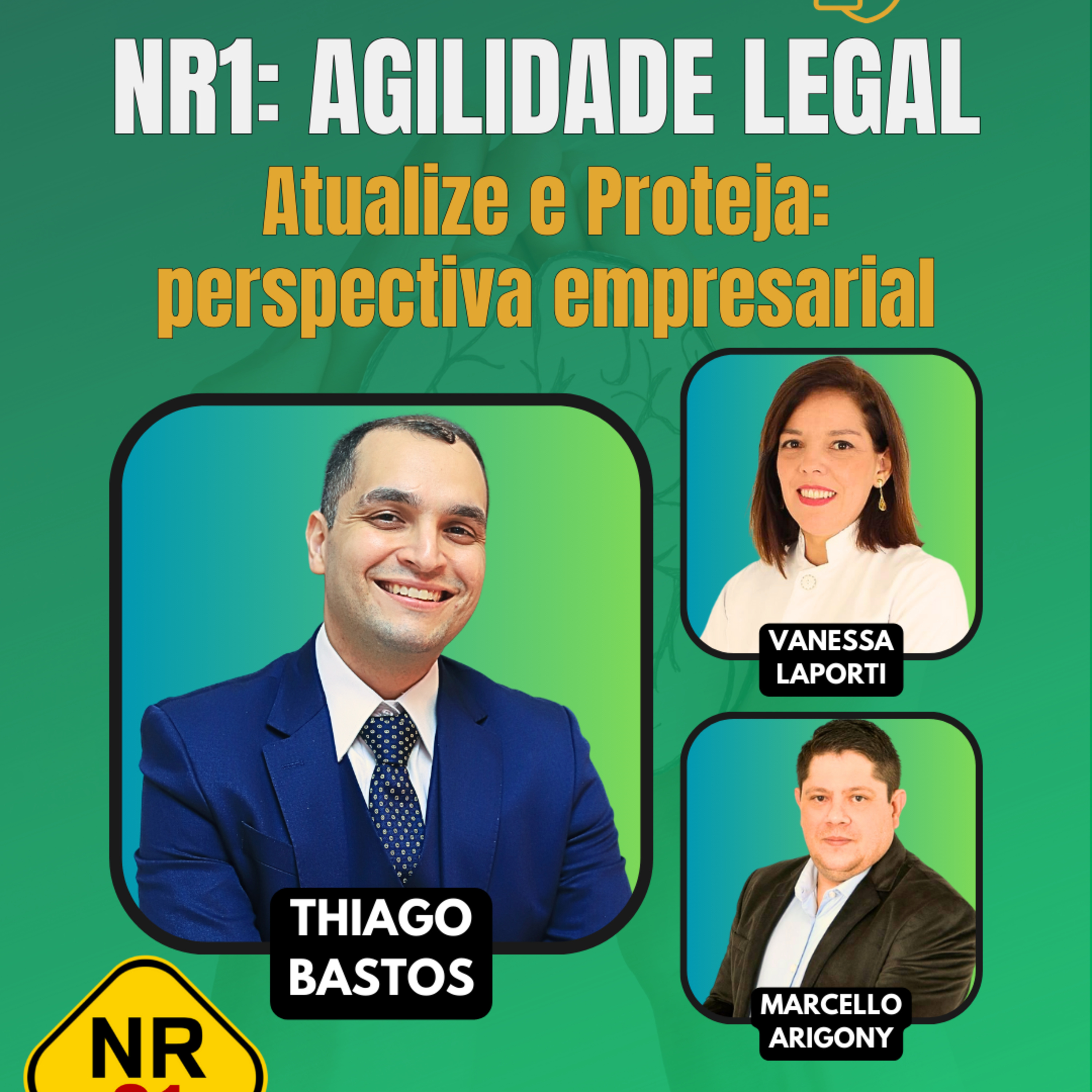 #AgilidadeSaúde EP41 NR1 Agilidade Legal: Perspectiva Empresarial QUA 26.03.25 20h41 episode artwork