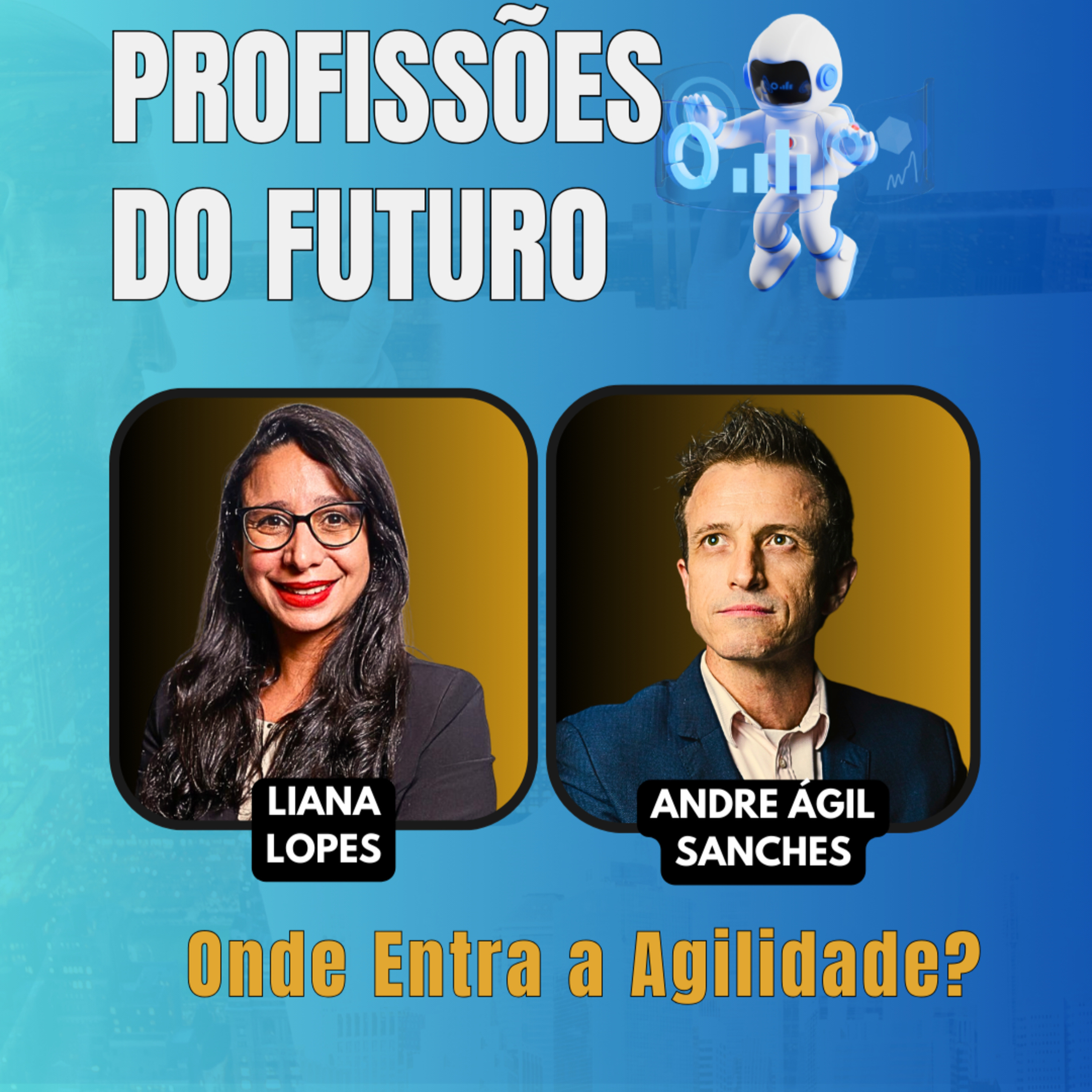 #JornadaÁgil EP1547 Profissões do Futuro: Onde Entra a Agilidade? SEG 05.05.25 07h31 episode artwork