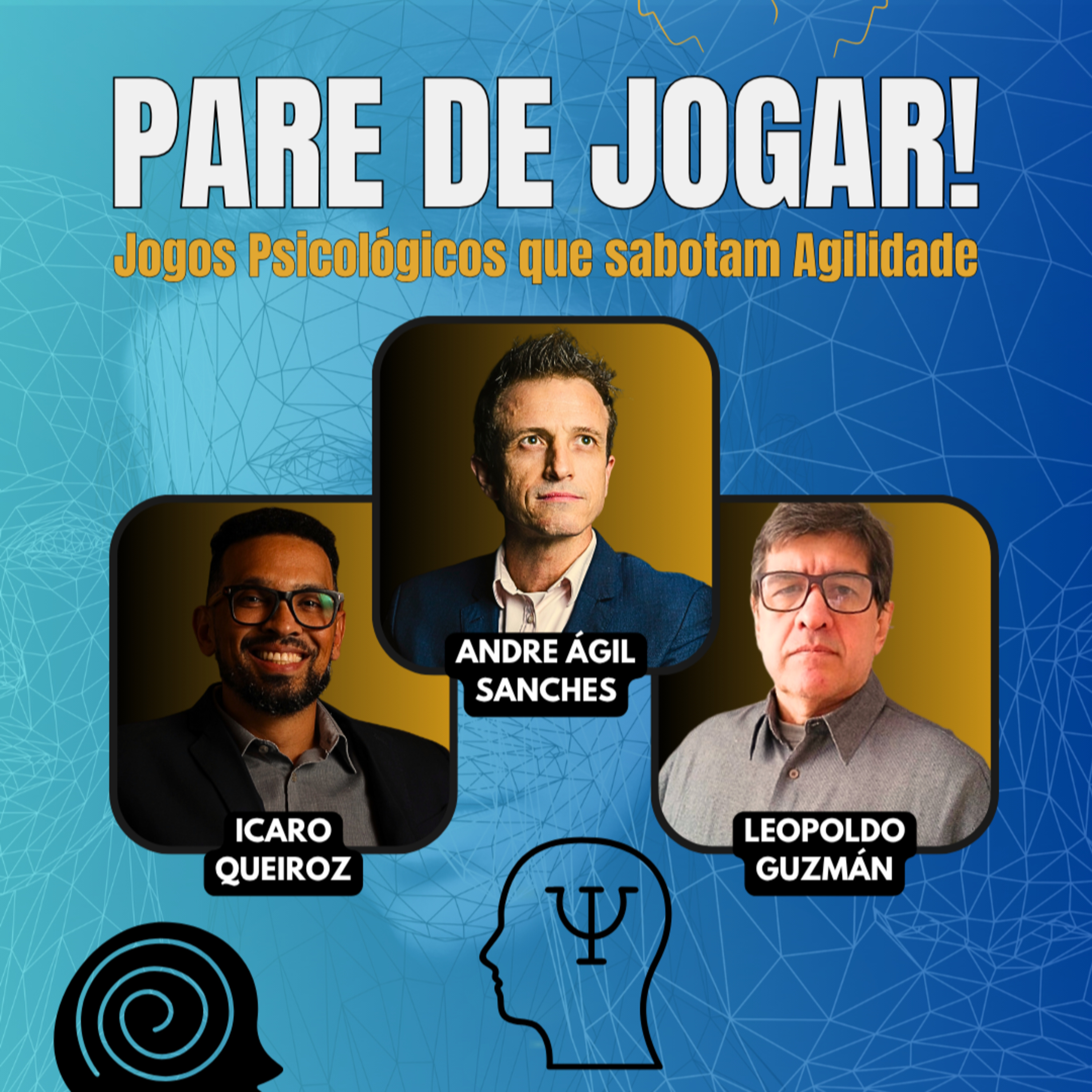 #JornadaÁgil EP1581 Pare de jogar! Jogos Psicológicos que sabotam Agilidade DOM 08.06.25 07h31 episode artwork