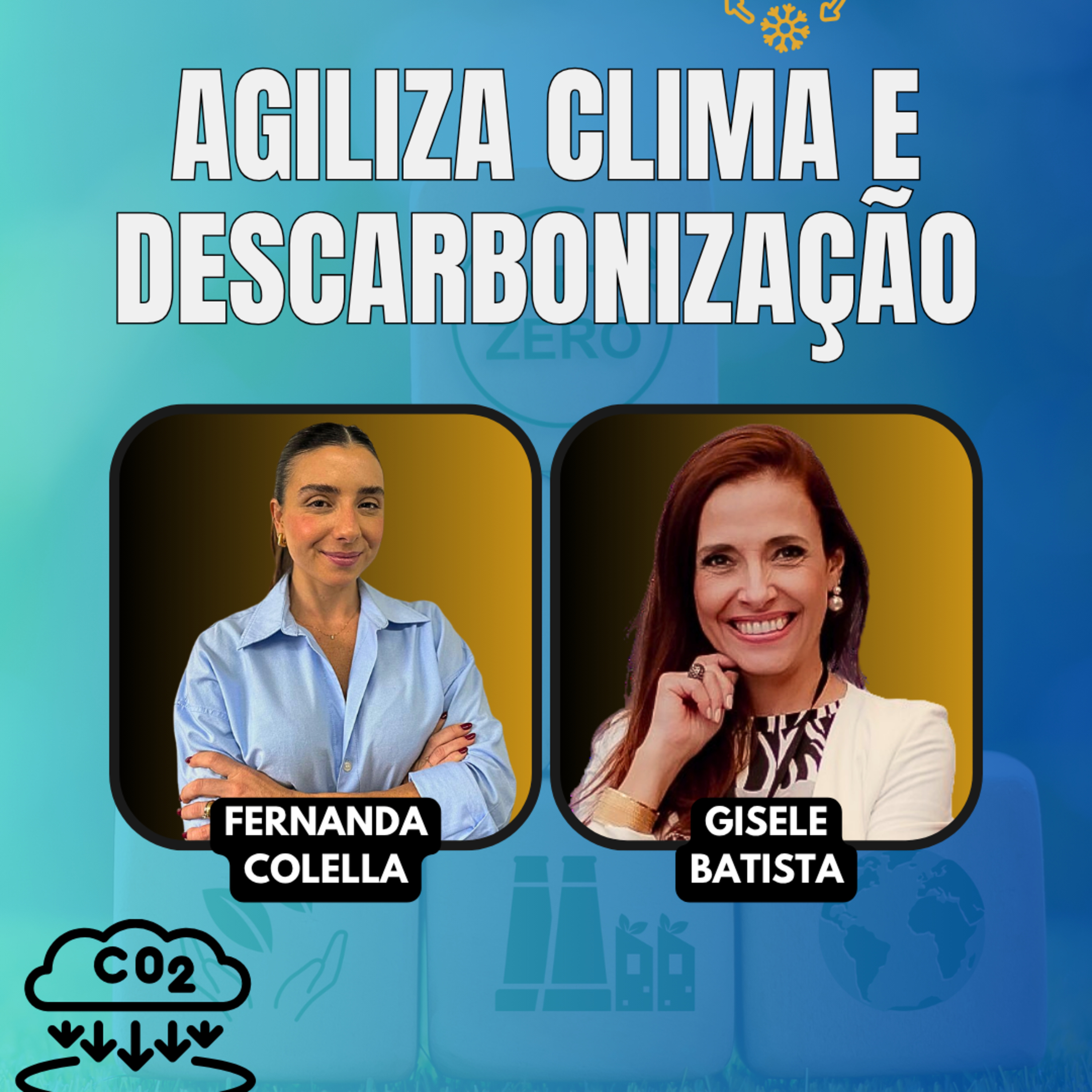 #JornadaÁgil EP1582 AGILIZA Clima e Descarbonização SEG 09.06.24 07h31 episode artwork