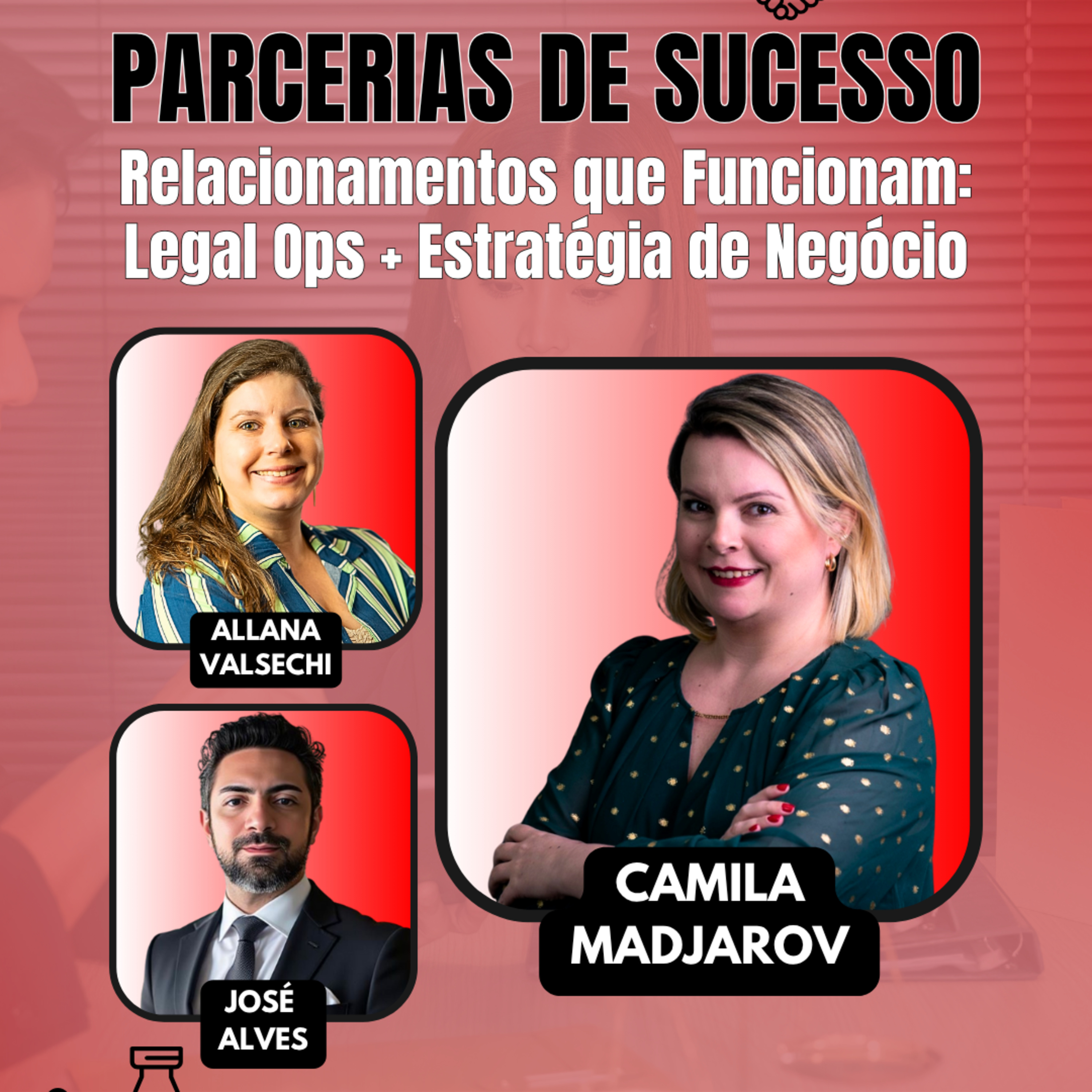 #AgilidadeJuridica EP83 Parcerias de Sucesso e Relacionamentos que Funcionam QUI 12.06.25 19h31 episode artwork