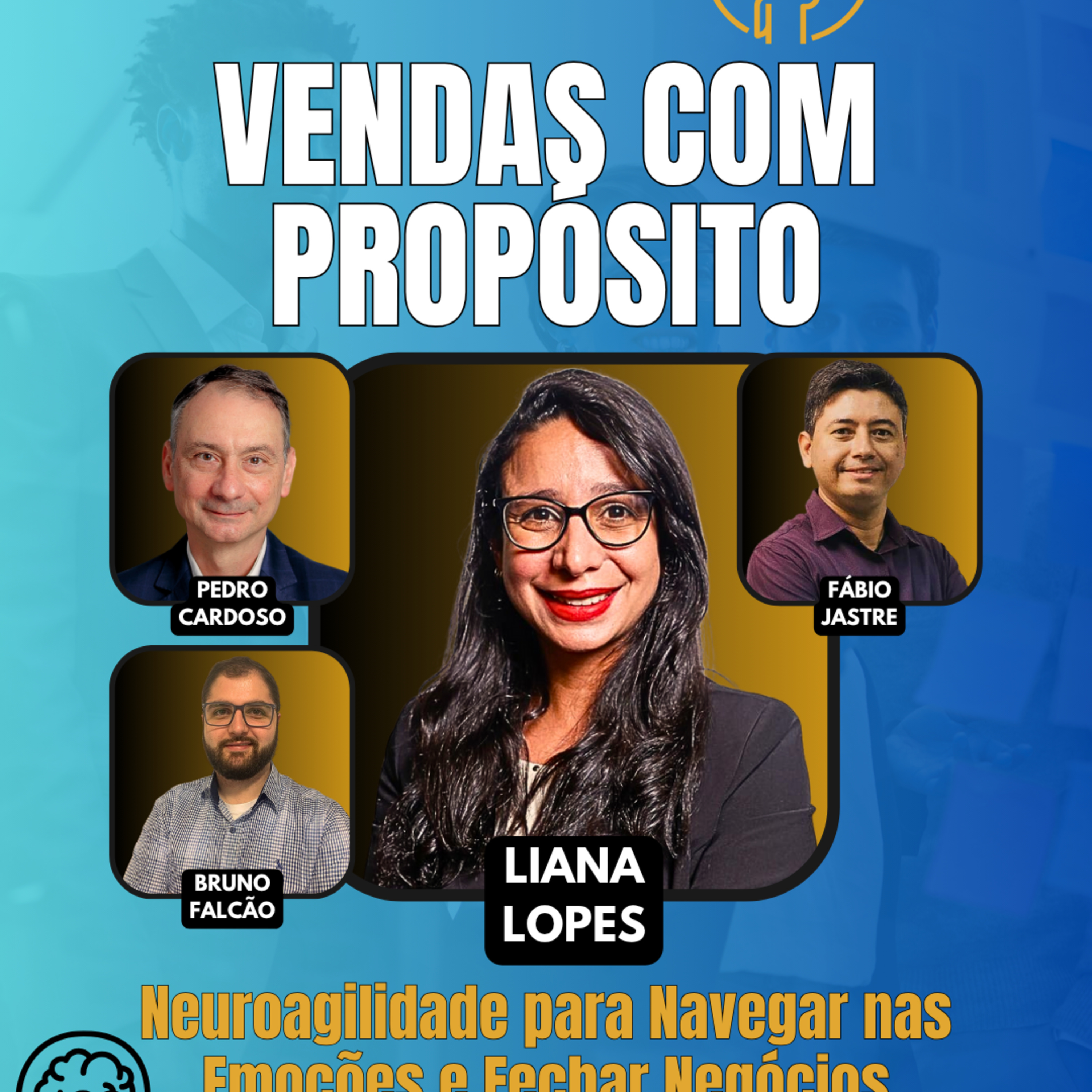 #JornadaÁgil EP1650 Venda com Propósito: Neuroagilidade para Navegar nas Emoções e Fechar Negócios SAB 16.08.25 07h31 episode artwork