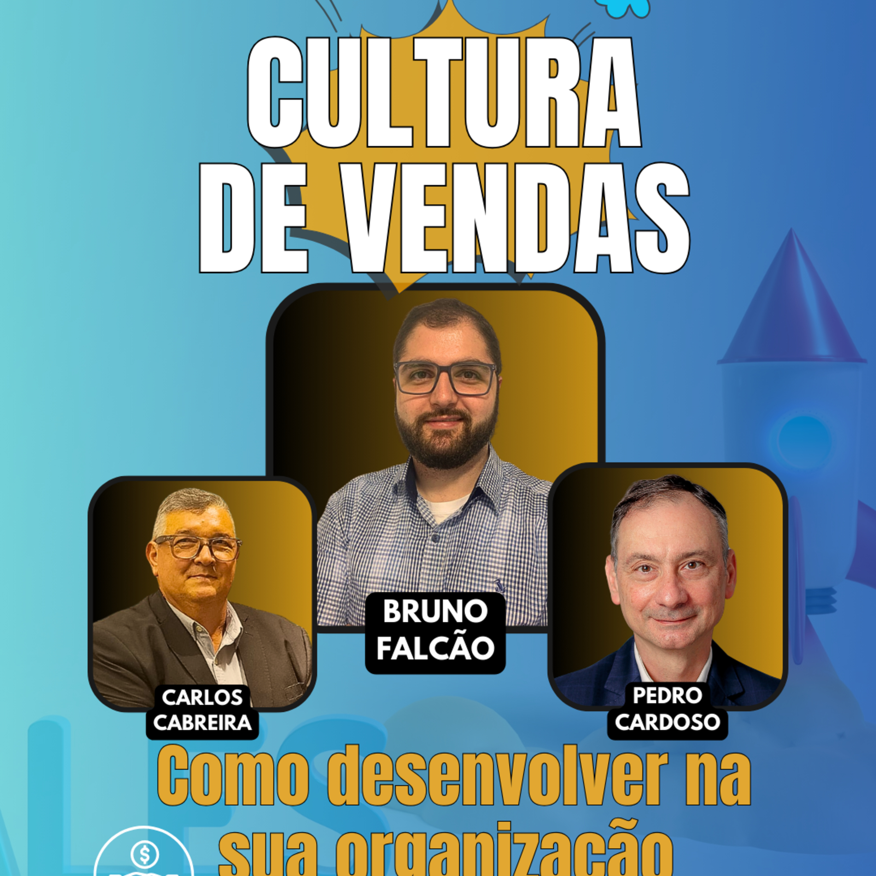 #JornadaÁgil EP1657 Cultura de Vendas: Como desenvolver na sua organização SAB 23.08.25 07h31 episode artwork