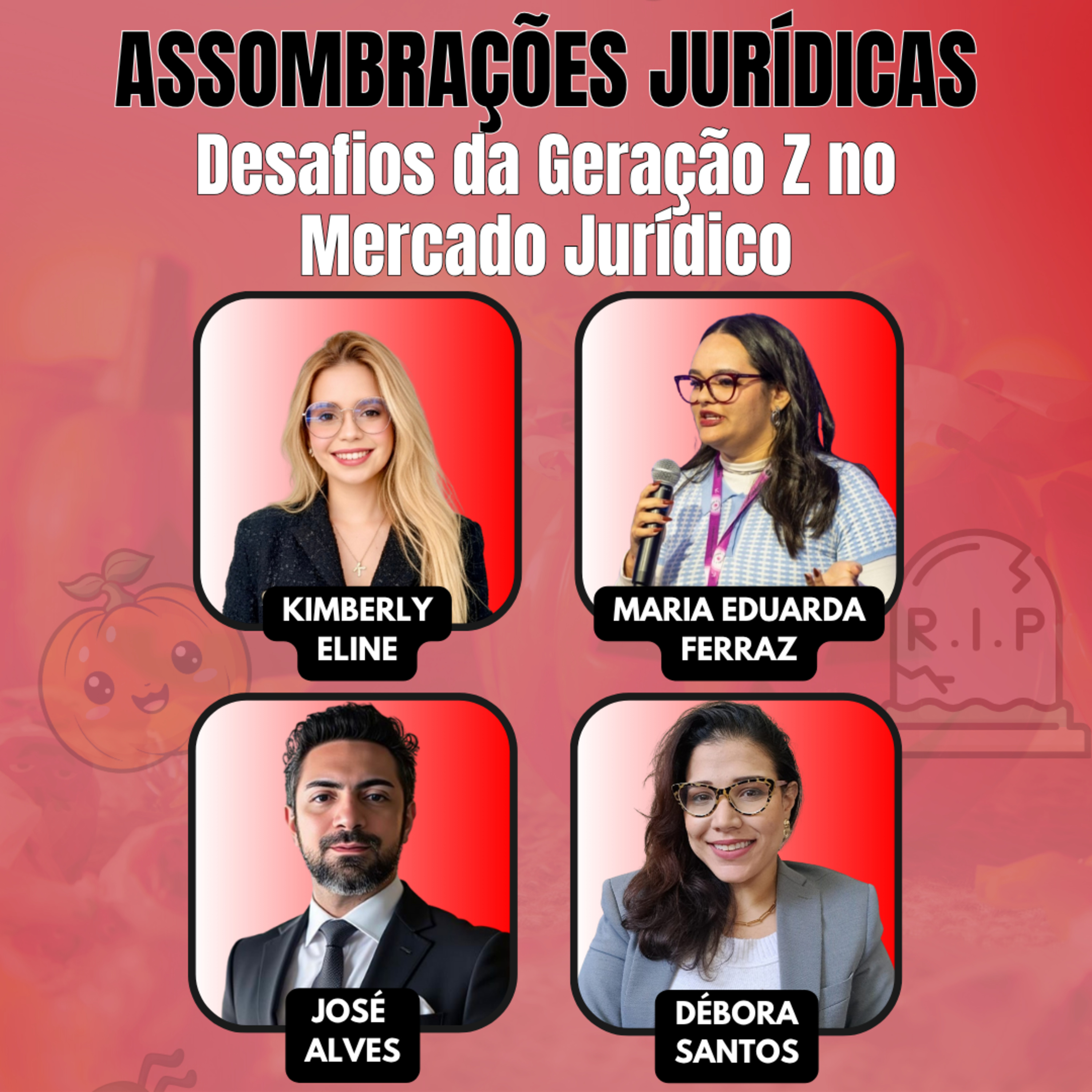 #AgilidadeJuridica EP97 Assombrações Jurídicas, Desafios da Geração Z no Mercado Jurídico QUI 09.10.25 19h31 episode artwork