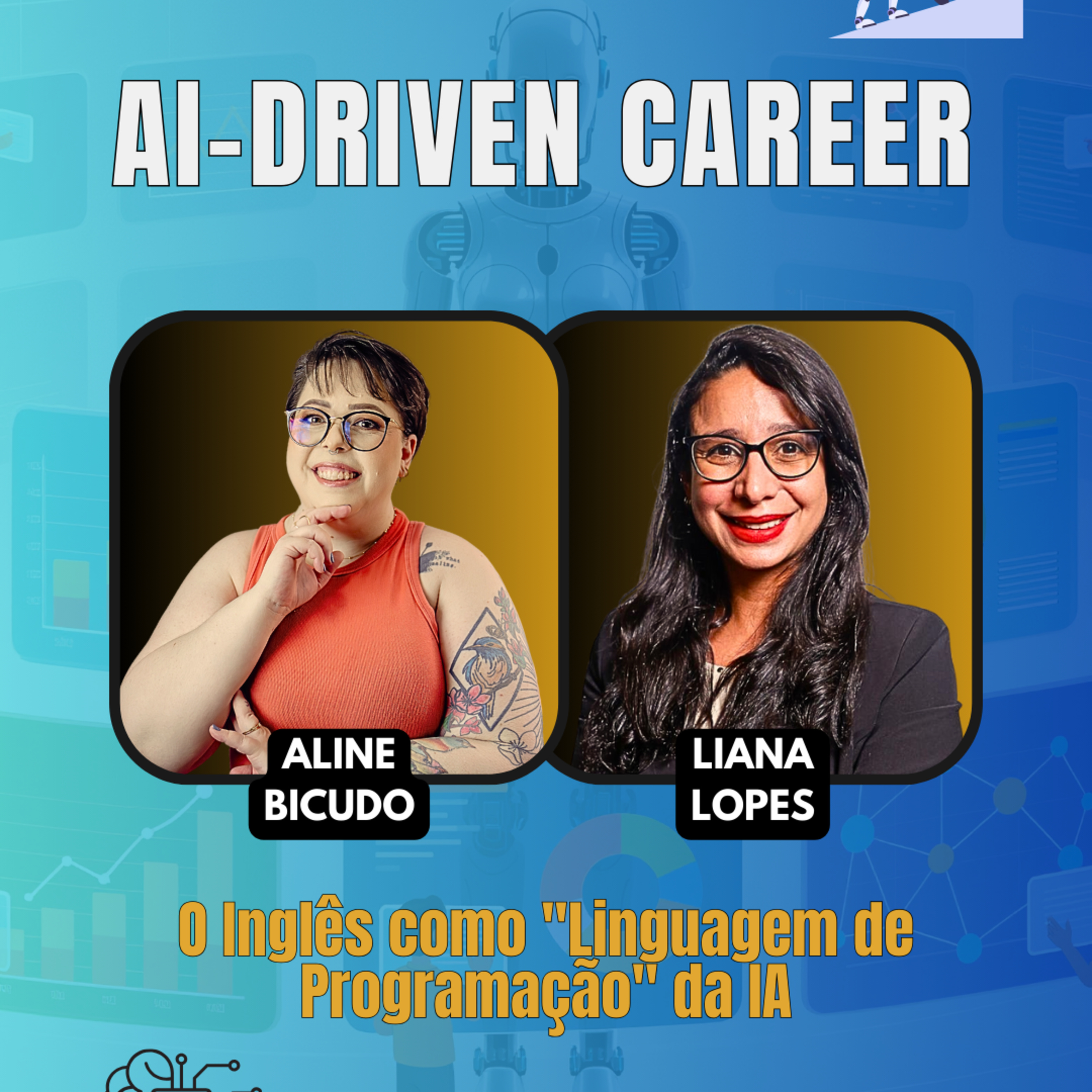 #JornadaÁgil EP1813 AI-Driven Career - O Inglês como "Linguagem de Programação" da IA SEG 26.01.26 07h31 episode artwork