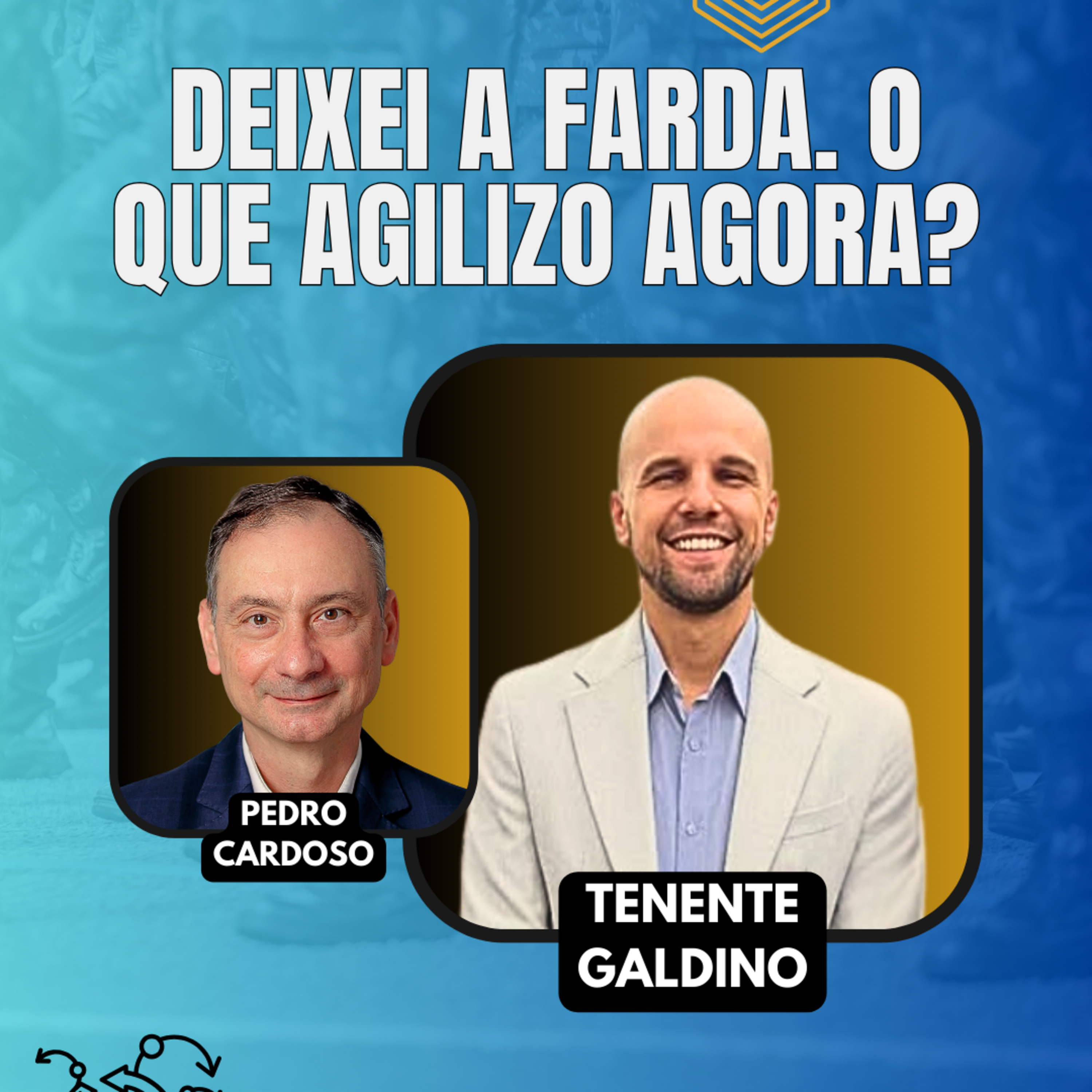 #JornadaÁgil EP1829 Deixei a farda. O que Agilizo Agora? QUA 11.02.26 07h31 episode artwork