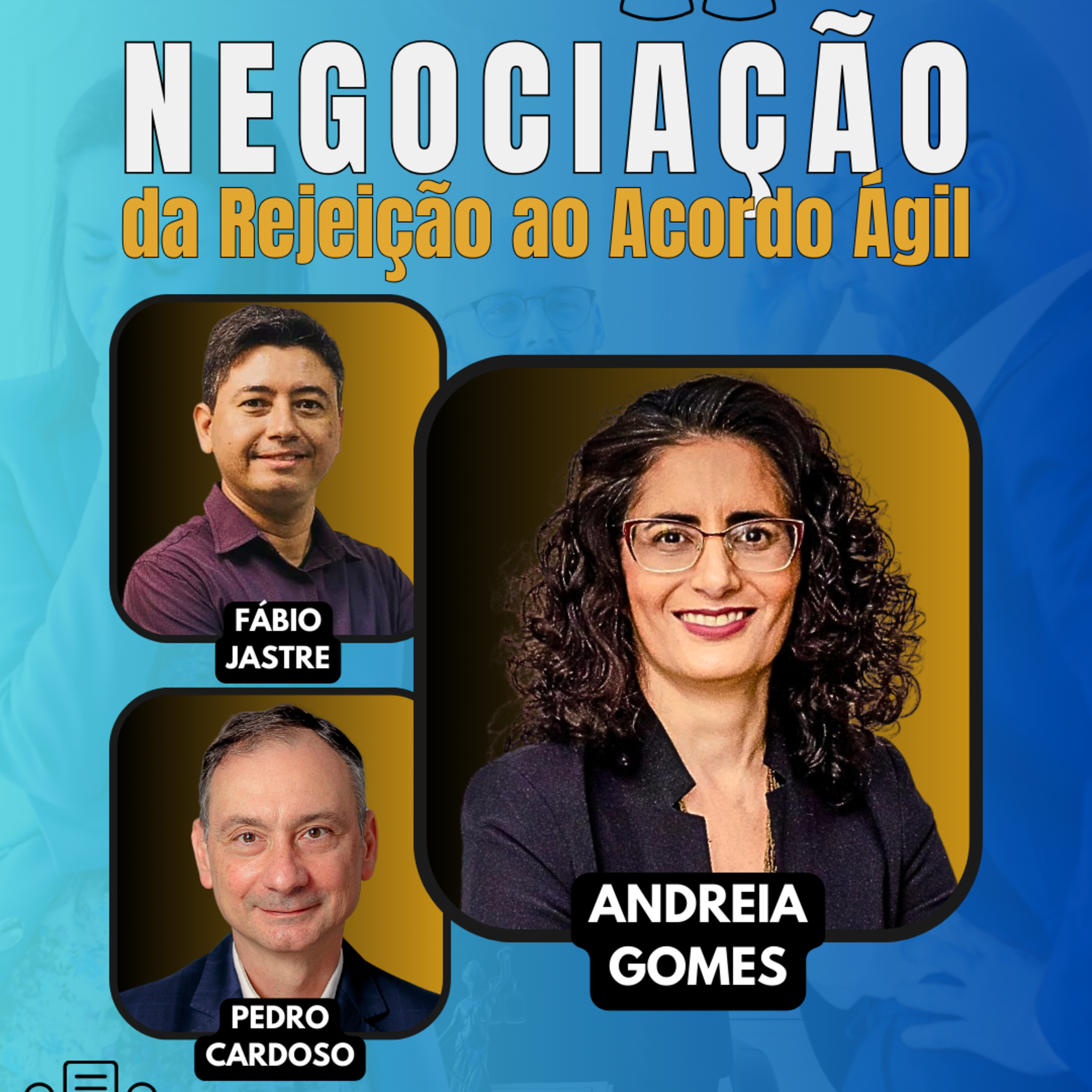 #JornadaÁgil EP1832 Negociação: da Rejeição ao Acordo Ágil SAB 14.02.26 07h31 episode artwork