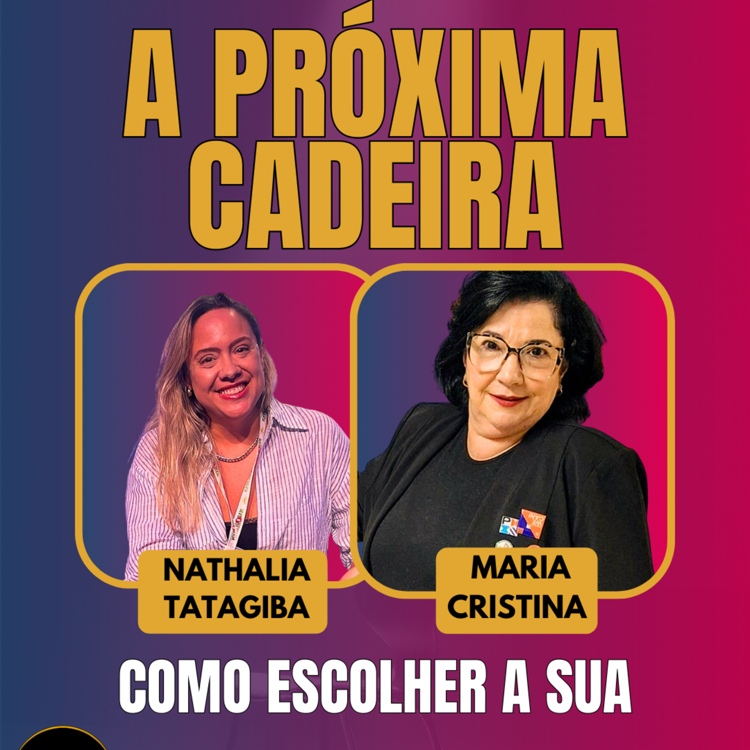 #AgileWomen #ElasDecolam EP34 A Próxima Cadeira: Como Escolher a Sua QUI 12.02.26 12h31 episode artwork