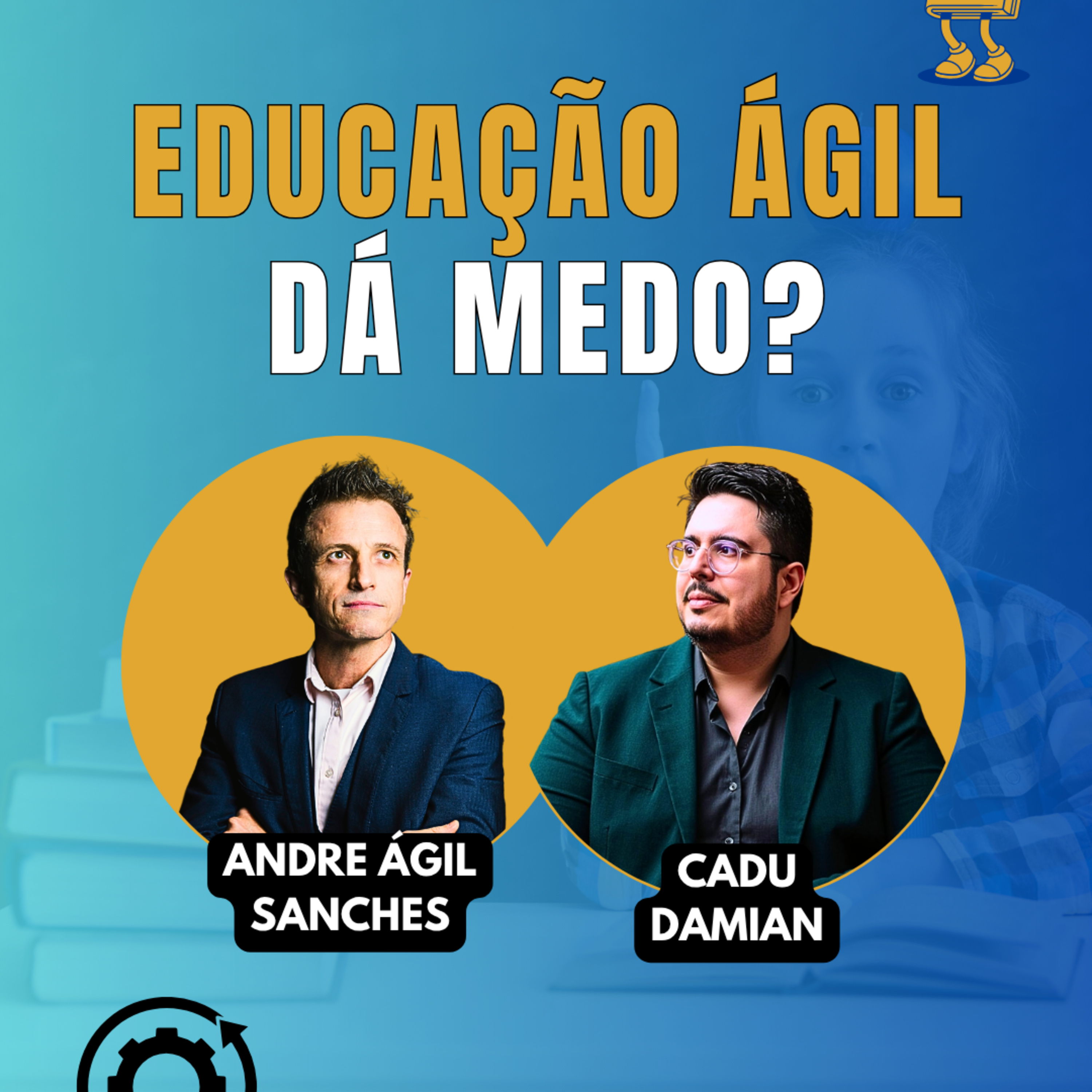 #JornadaÁgil EP1864 Educação Ágil dá Medo? QUA 18.03.26 07h31 episode artwork