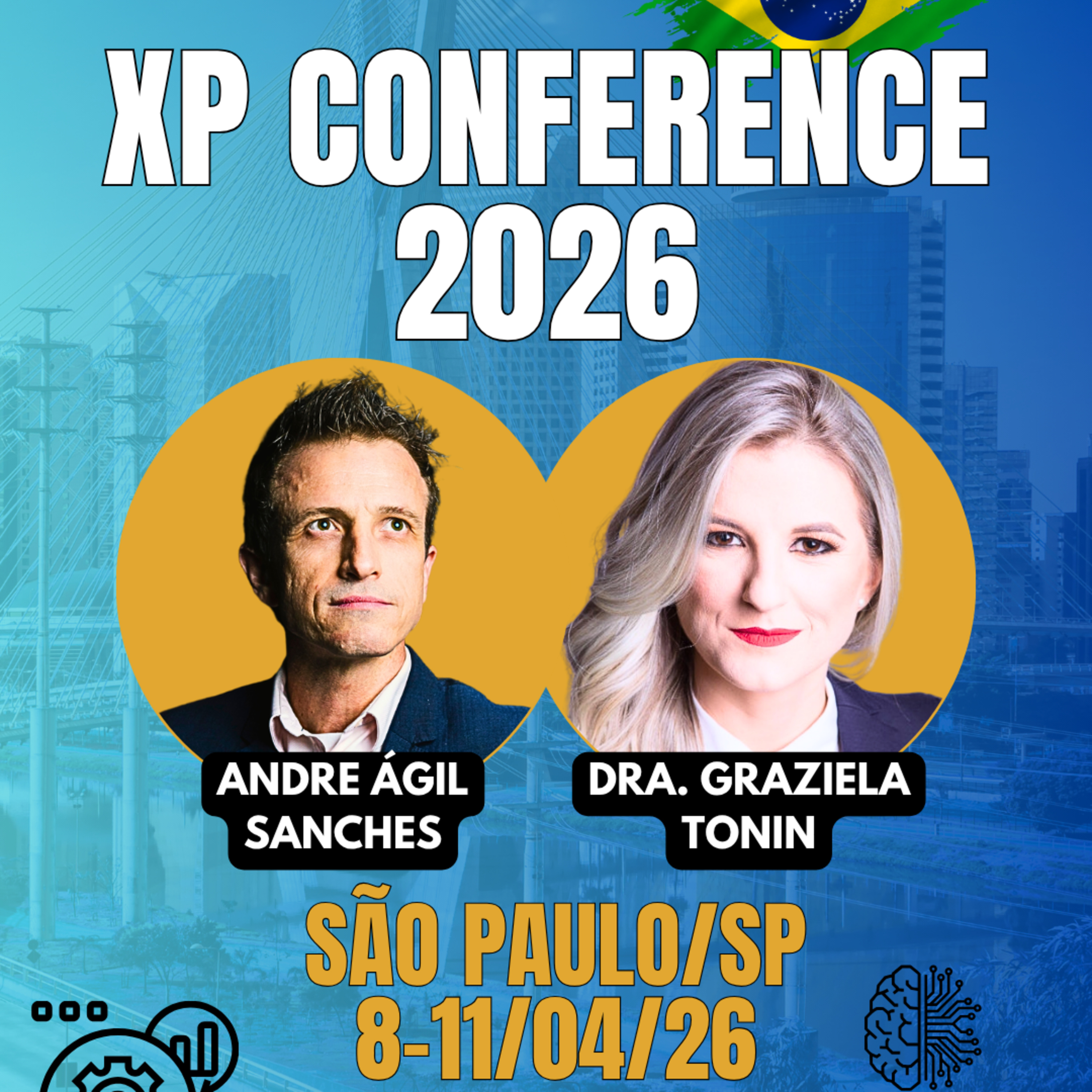 #JornadaÁgil EP1880 XP Conference 2026 São Paulo/SP de 8-11/04/26 SEX 03.04.26 07h31 episode artwork