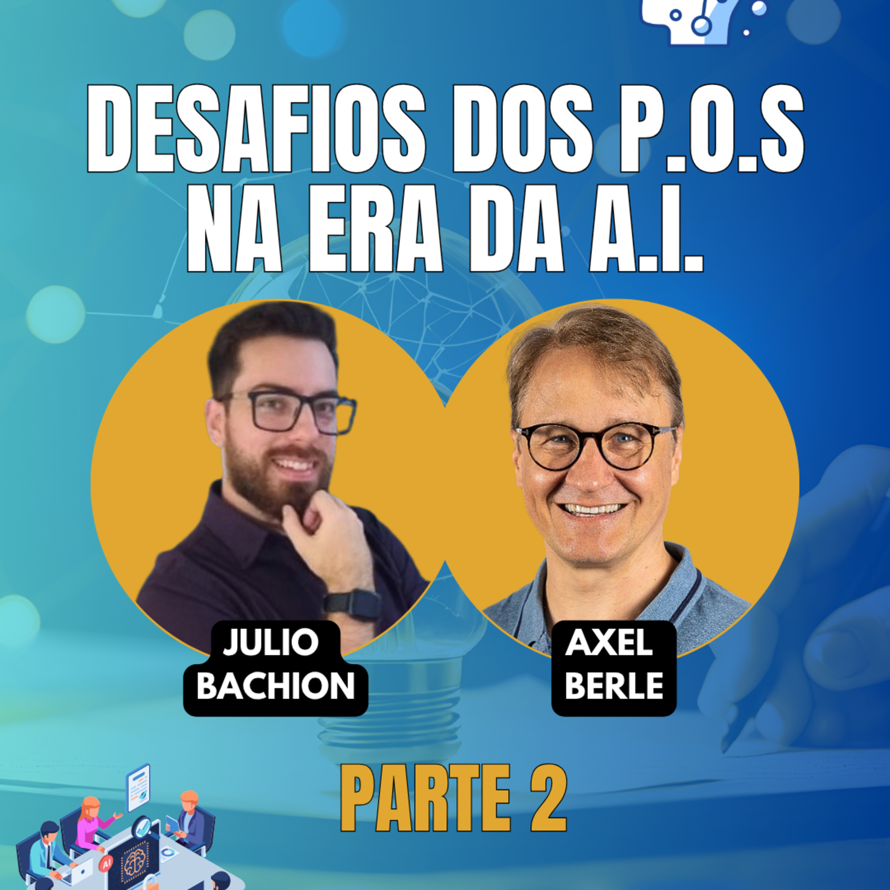 #JornadaÁgil EP1884 Desafios dos POs na era da A.I. (Parte 2) TER 07.04.26 07h31 episode artwork