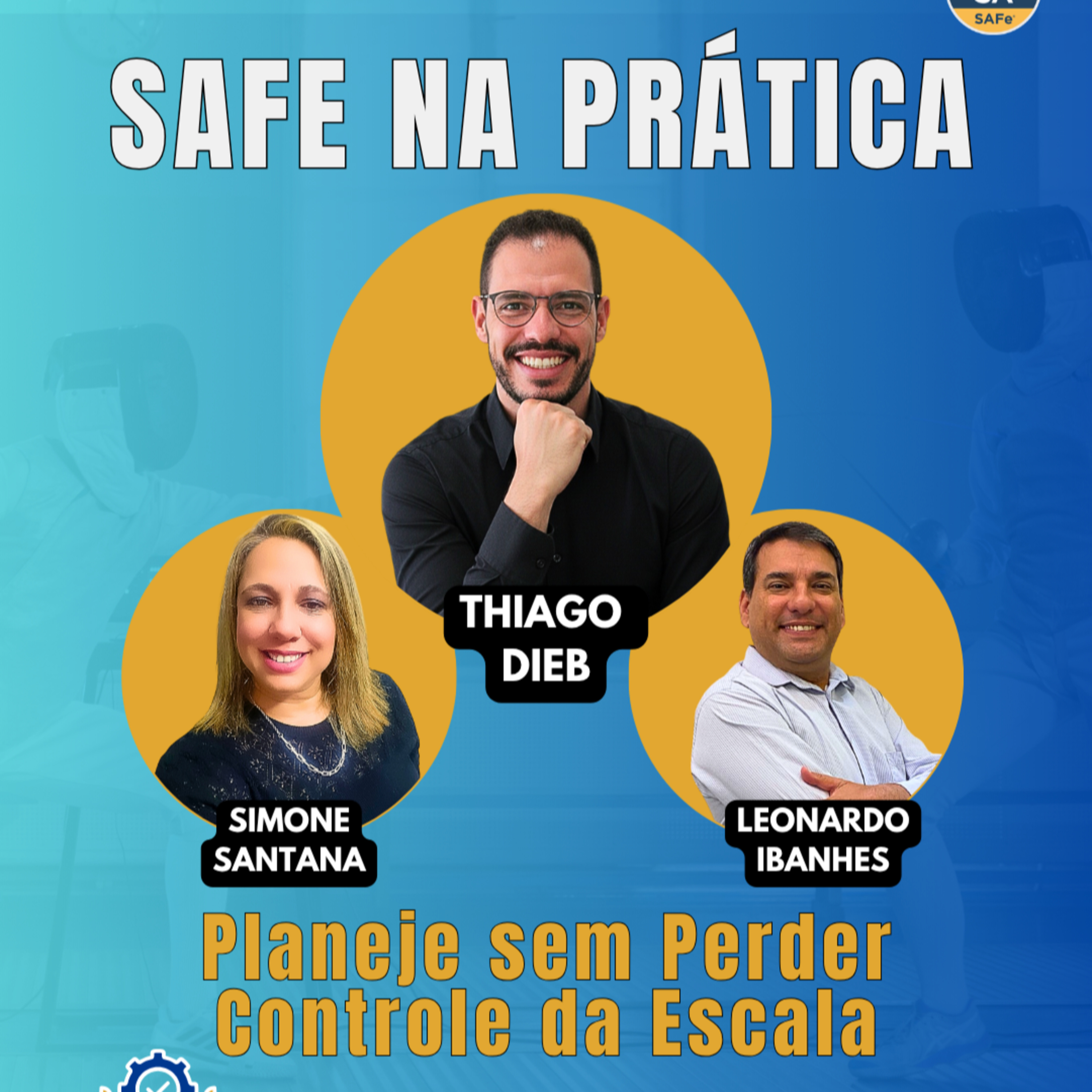 #JornadaÁgil EP1922 SAFe na Prática: Planeje sem Perder Controle da Escala SEX 15.05.26 07h31 episode artwork