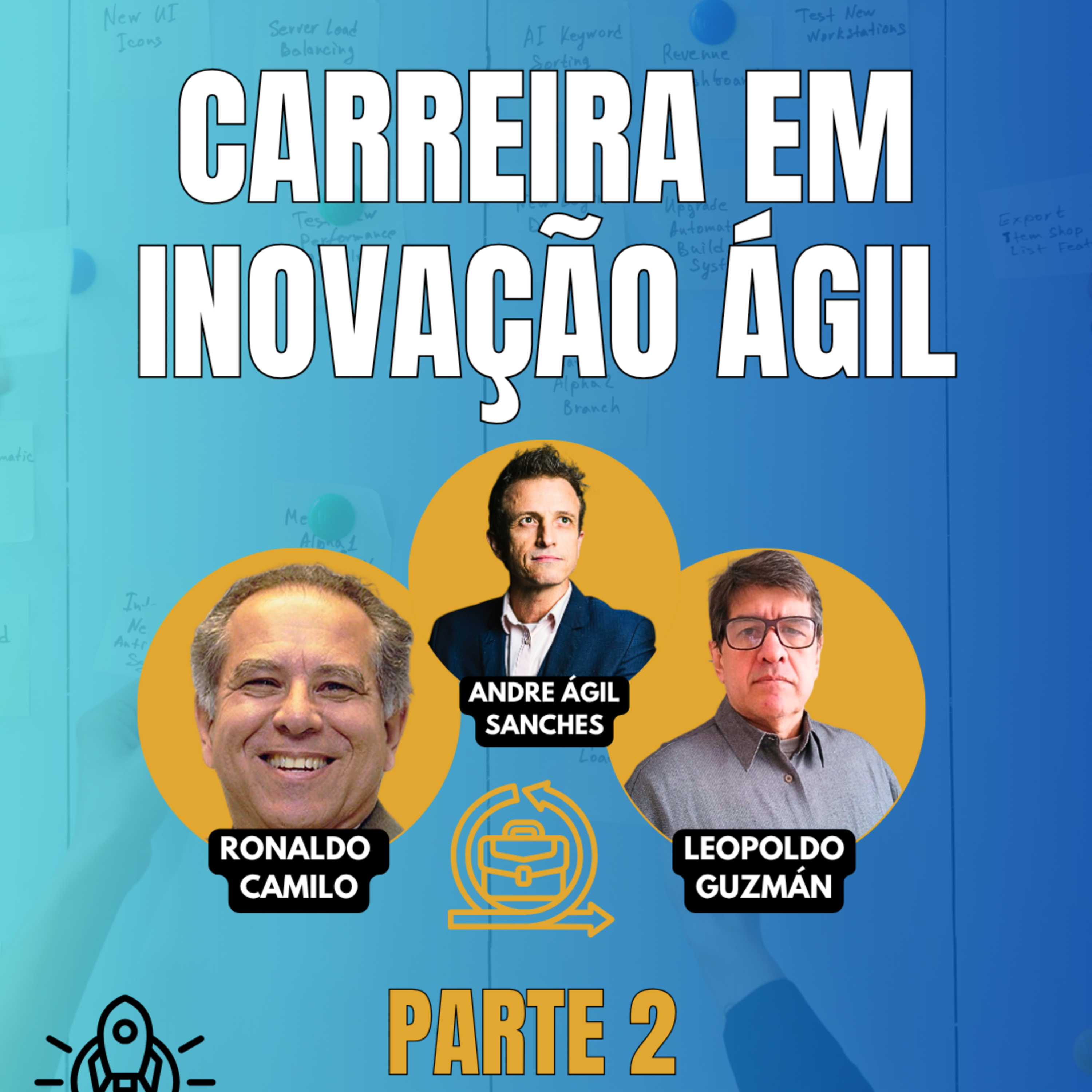 #JornadaÁgil EP2002 Carreira em Inovação ÁGIL - Parte 2 SEG 03.08.26 07h31 episode artwork