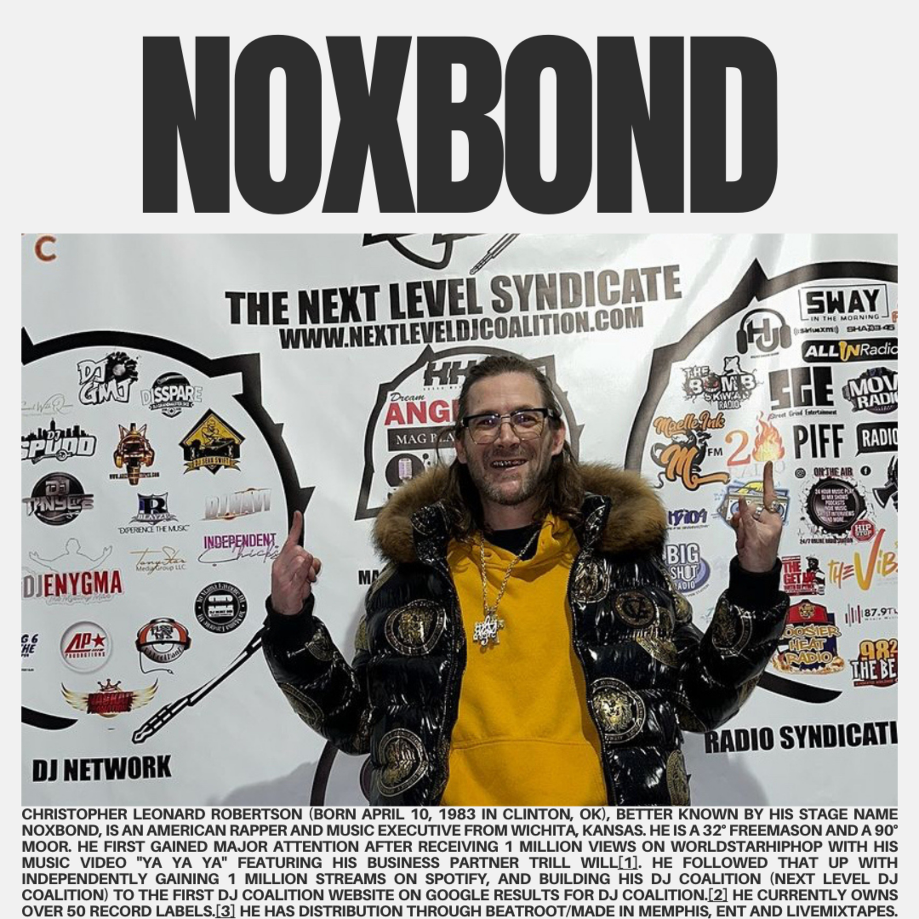 TWD 180 : Unleashing The Boss: Inside the Mind of Rapper NoxBond - From Street Hustle to Music Industry Dominance episode artwork