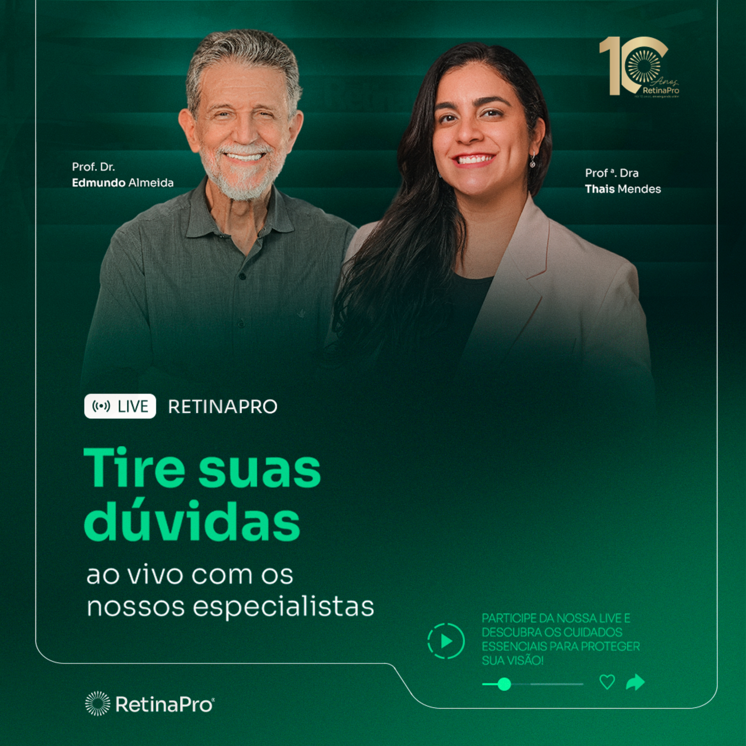 Tire suas dúvidas com nossos especialistas | Dr. Edmundo Almeida e Dra. Thaís Mendes - #197 episode artwork