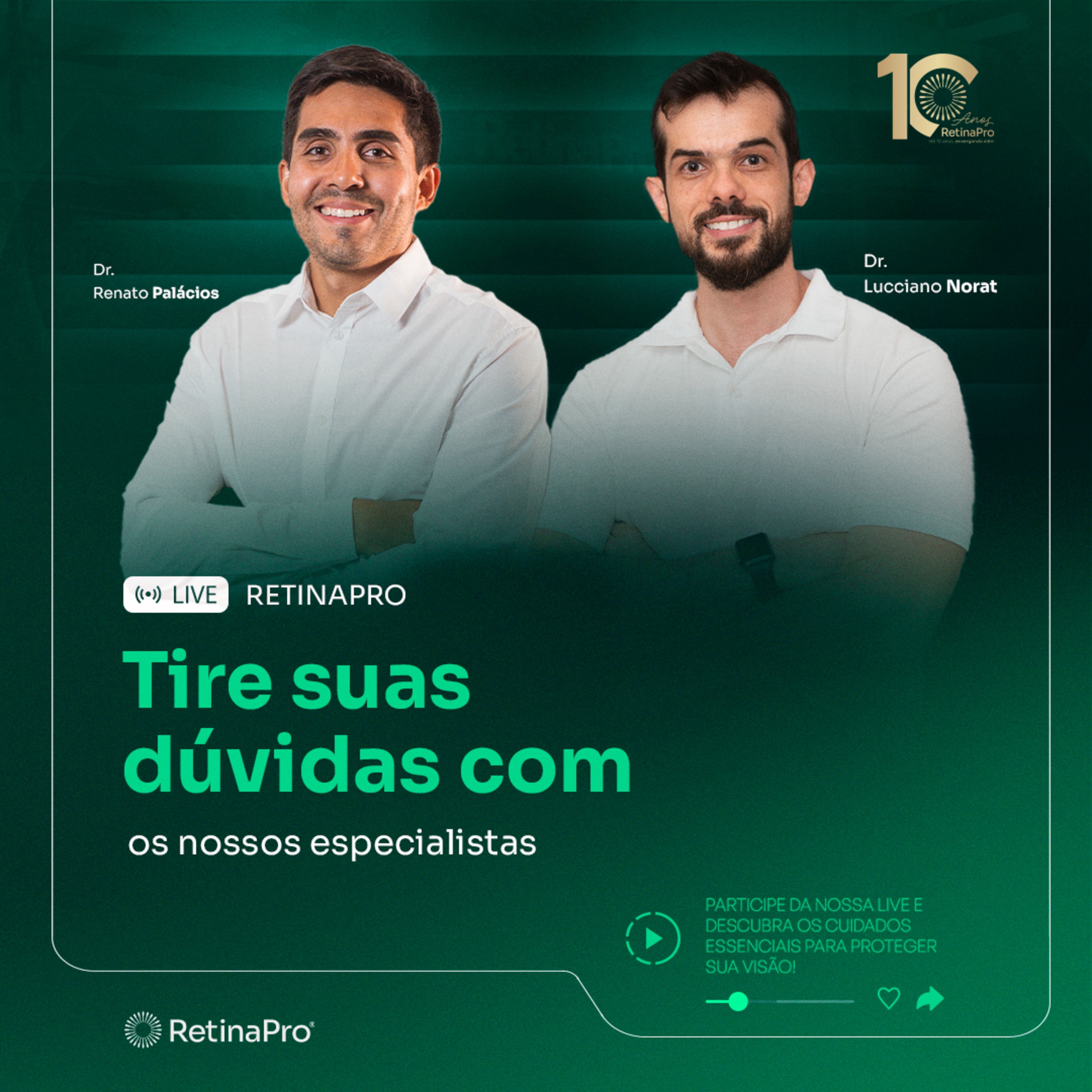 Tire suas dúvidas com os nossos especialistas | Dr. Renato Palácios e Dr. Lucciano Norat - #185 episode artwork