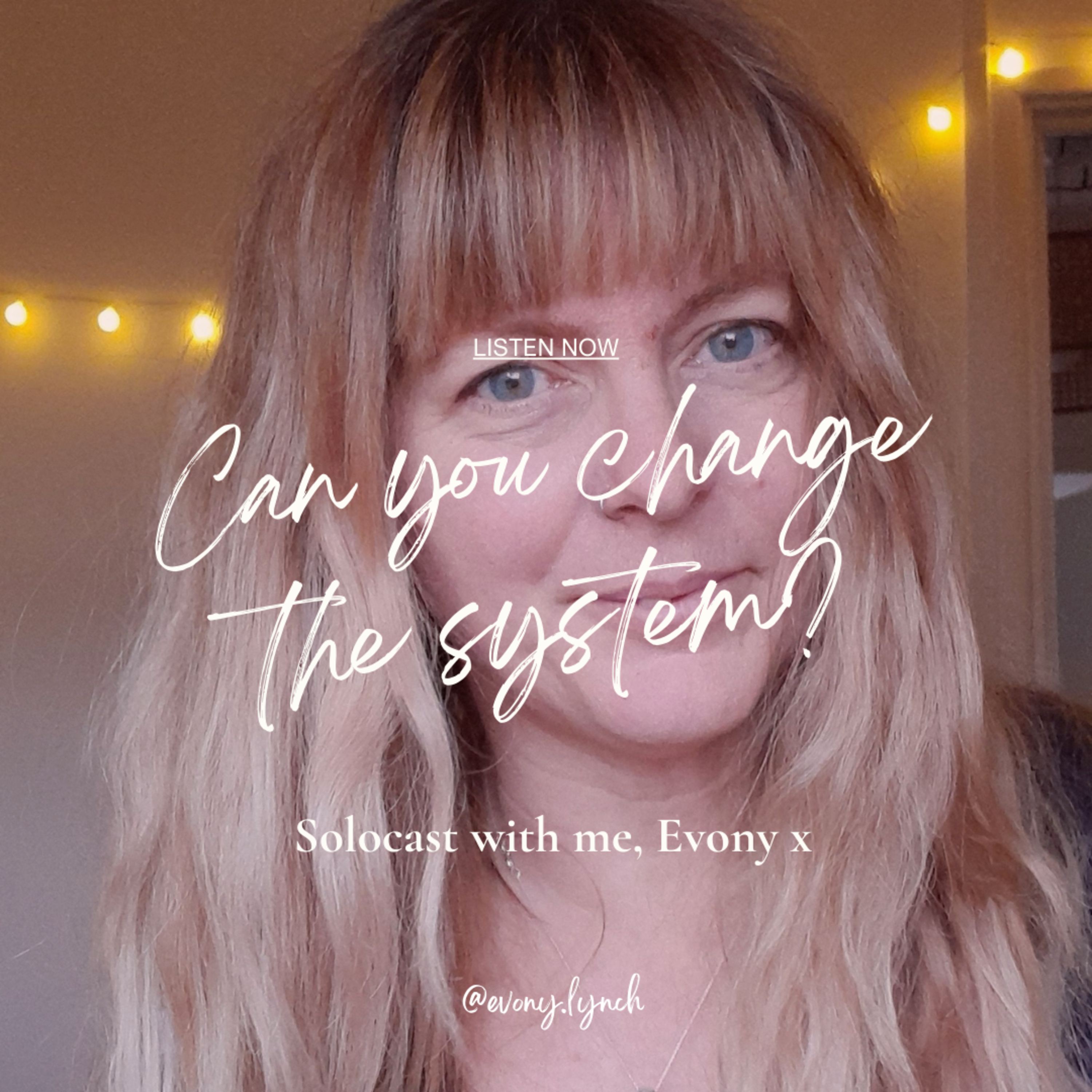 Can you change the system from within?