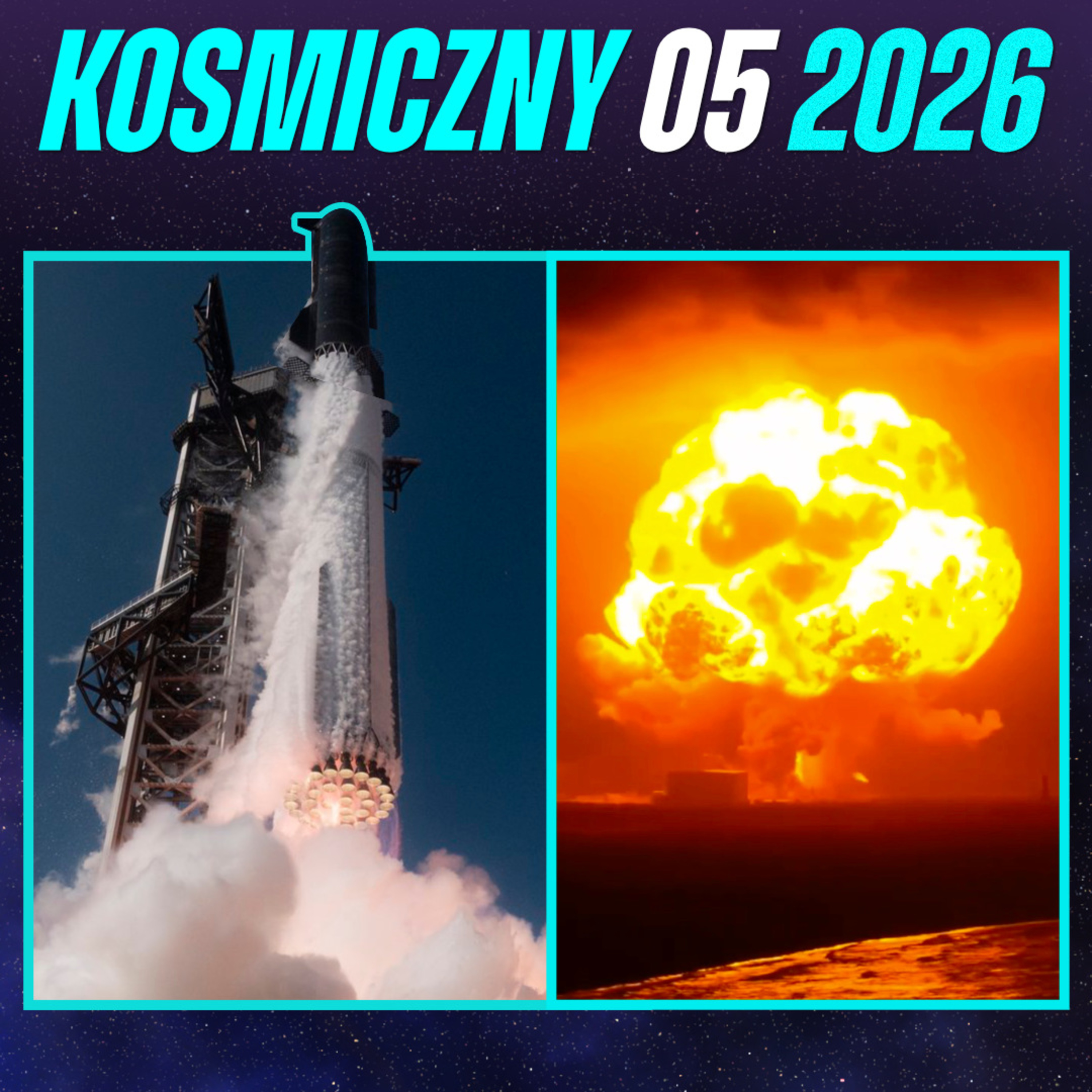 Oceniamy 12 lot Starshipa, katastrofalna eksplozja New Glenna, szpiegowane polskie satelity - maj 2026 #78 episode artwork