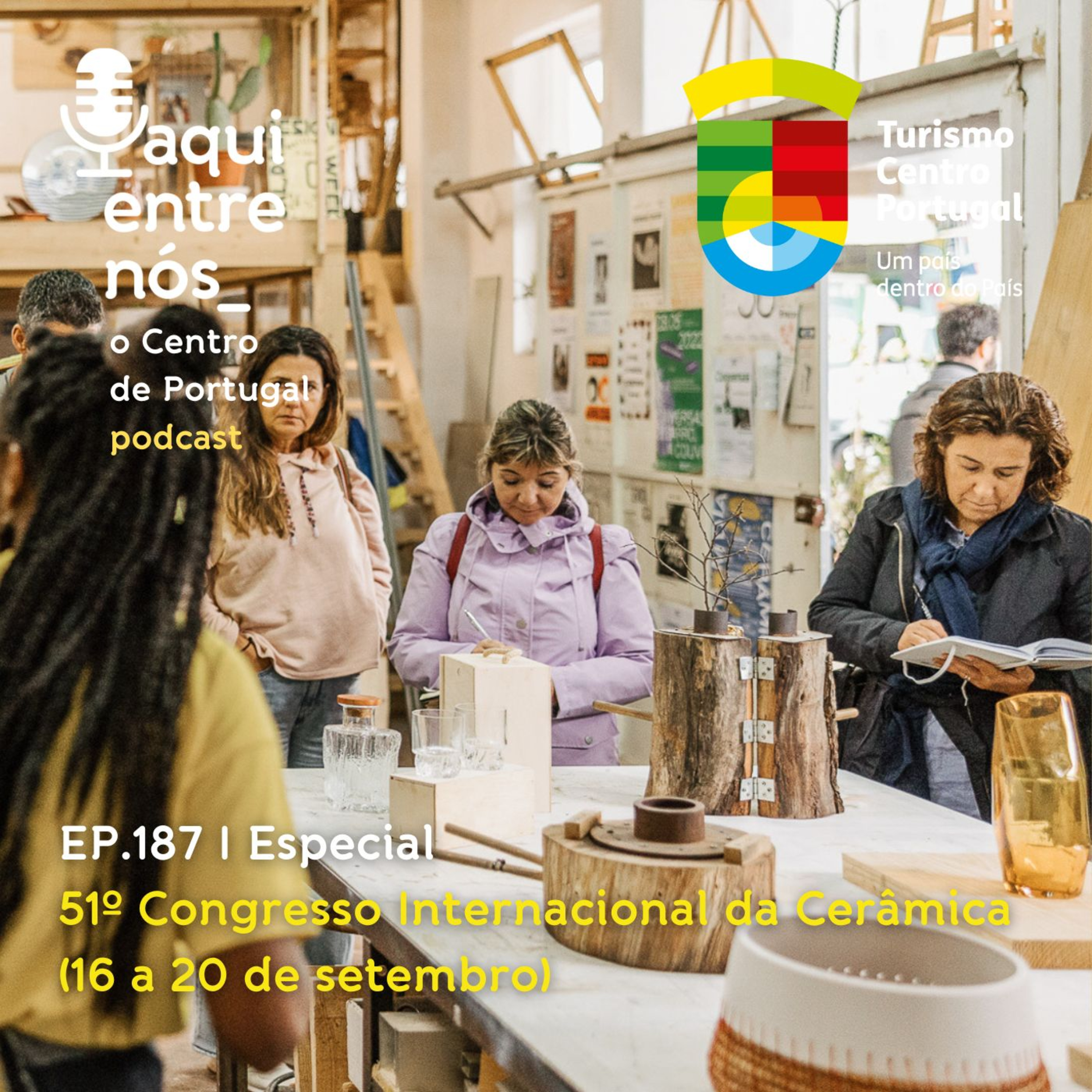 #187 - Congresso da Academia Internacional de Cerâmica, em Alcobaça e Caldas da Rainha