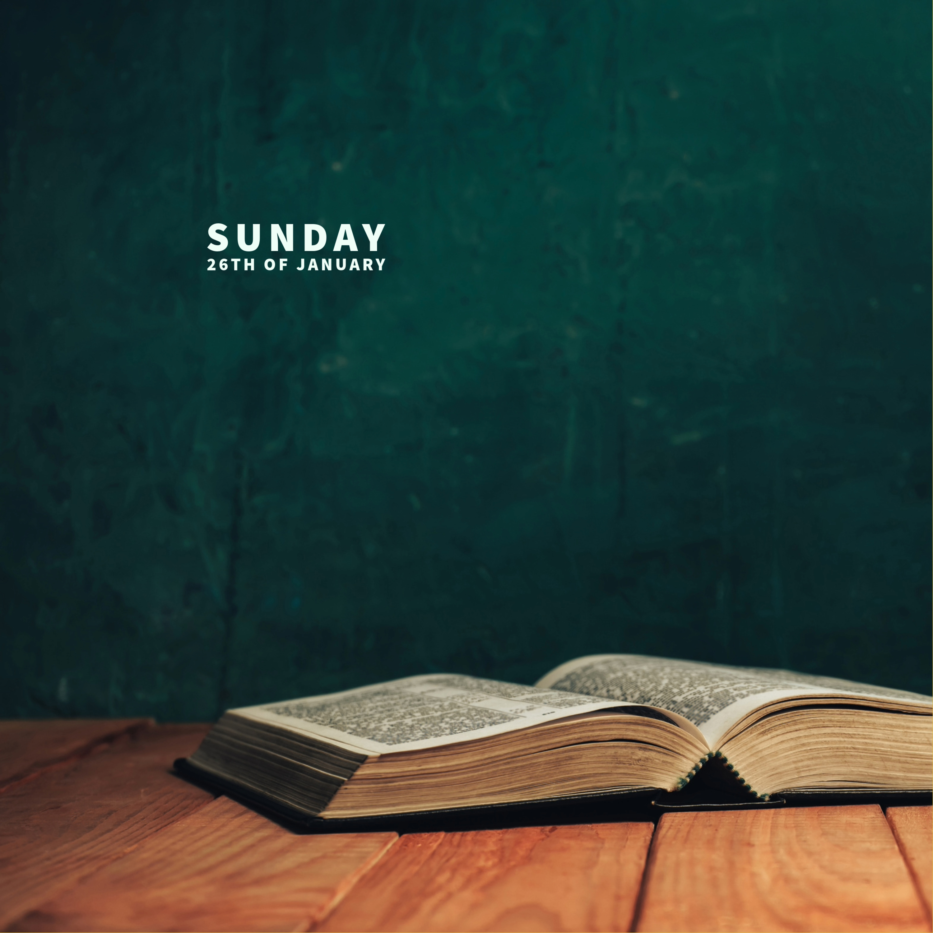 Sunday 26th of January 2025 | Sunday Service - Sermon