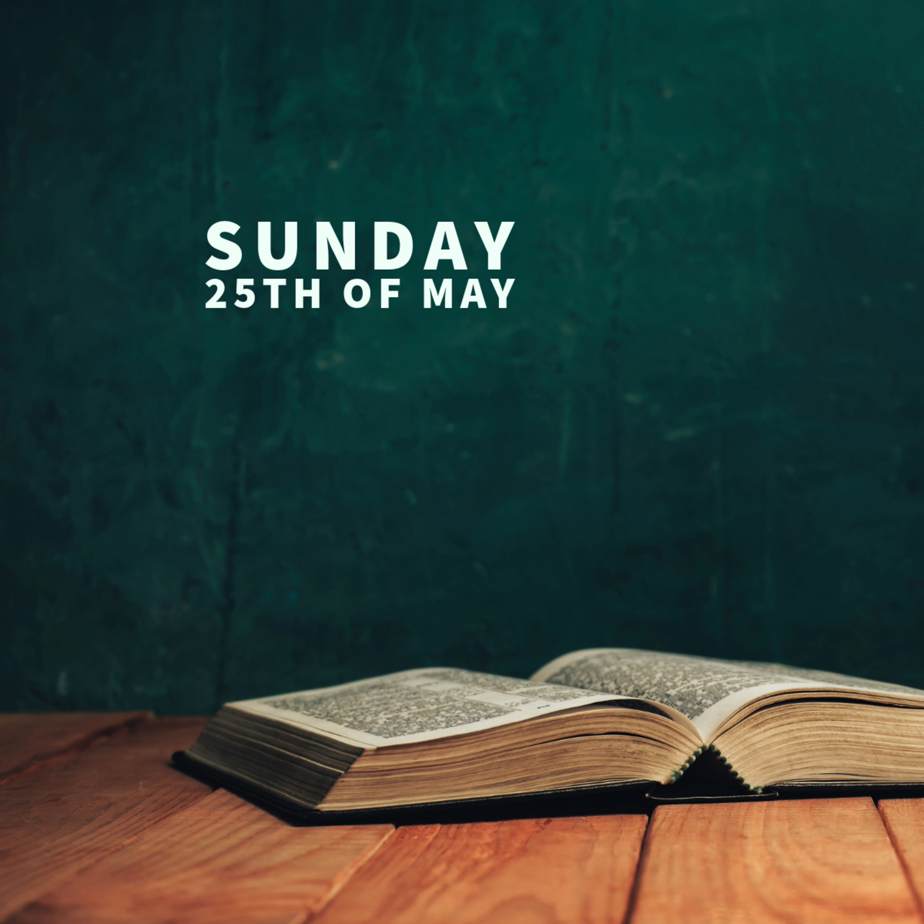 Sunday 25th of May 2025 | Sunday Service - Sermon