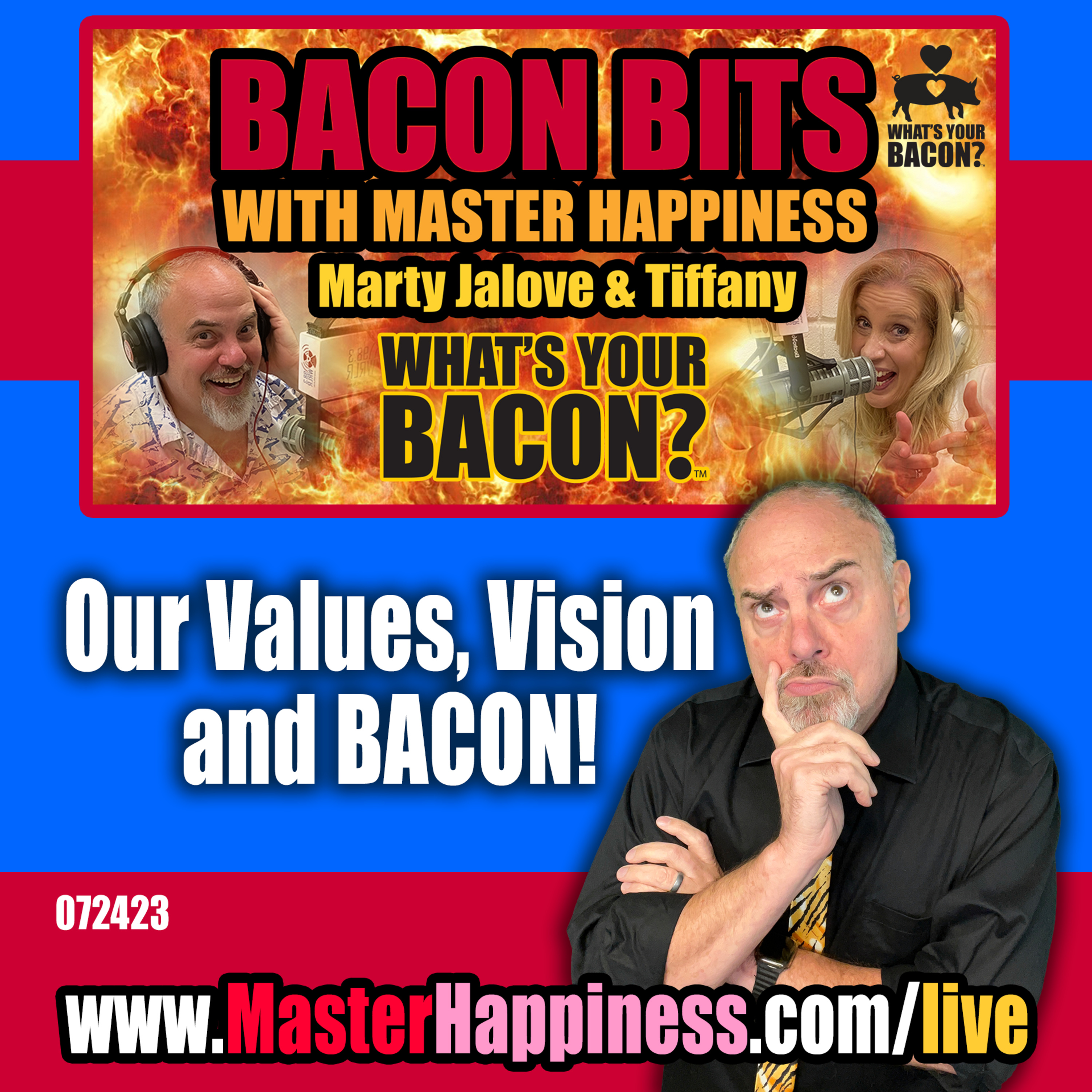 The Shortcut to Uncovering Your Values and Living by Them with a little BACON episode artwork