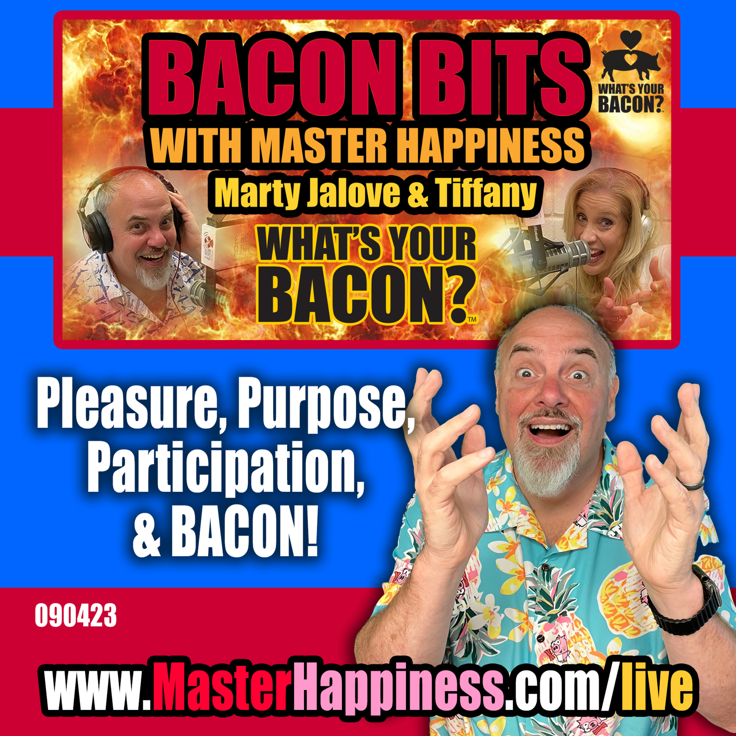 BACON Your Way to Happiness: Simple Ways to Find Pleasure, Purpose, and Participation episode artwork