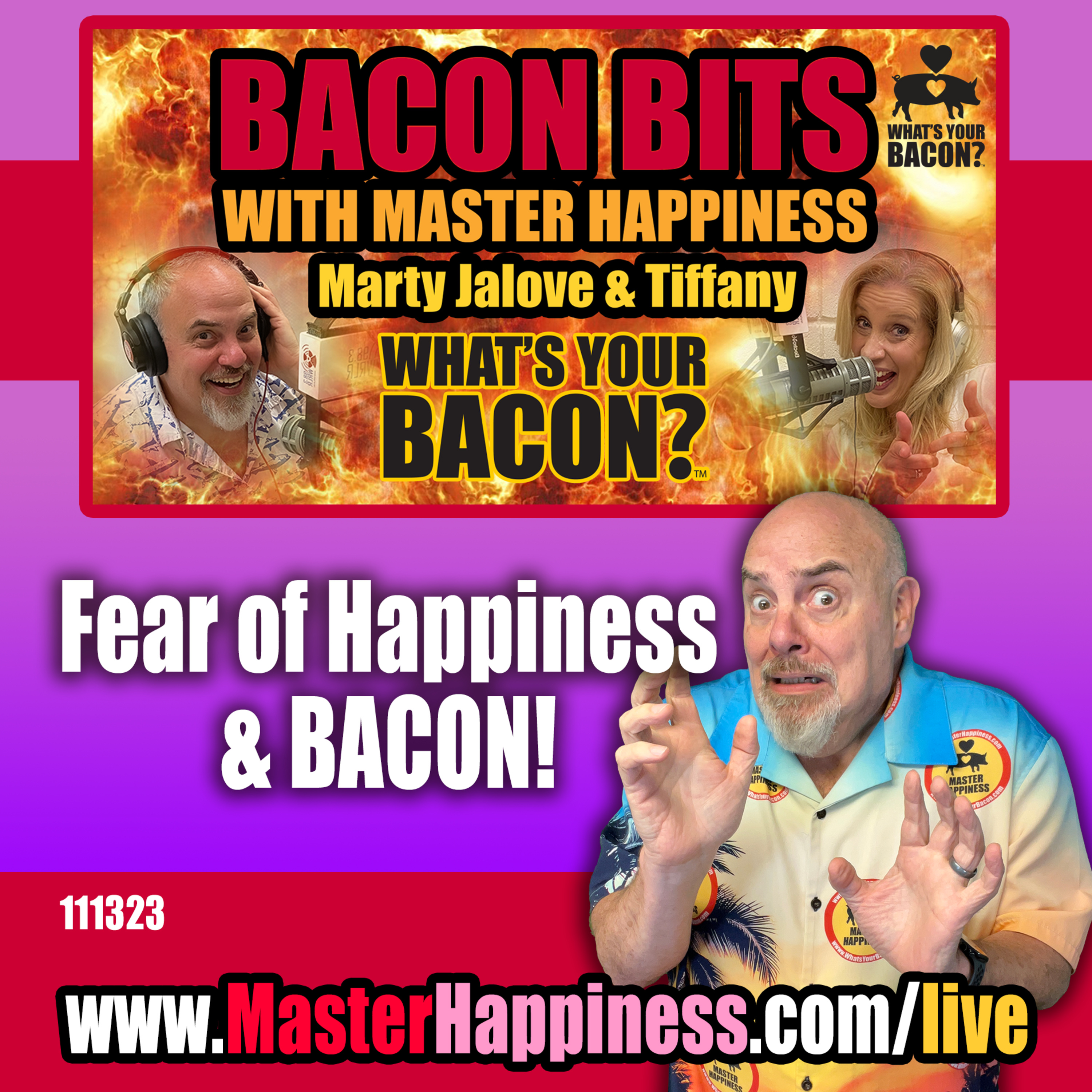 Overcoming the Fear of Happiness with a little BACON! episode artwork