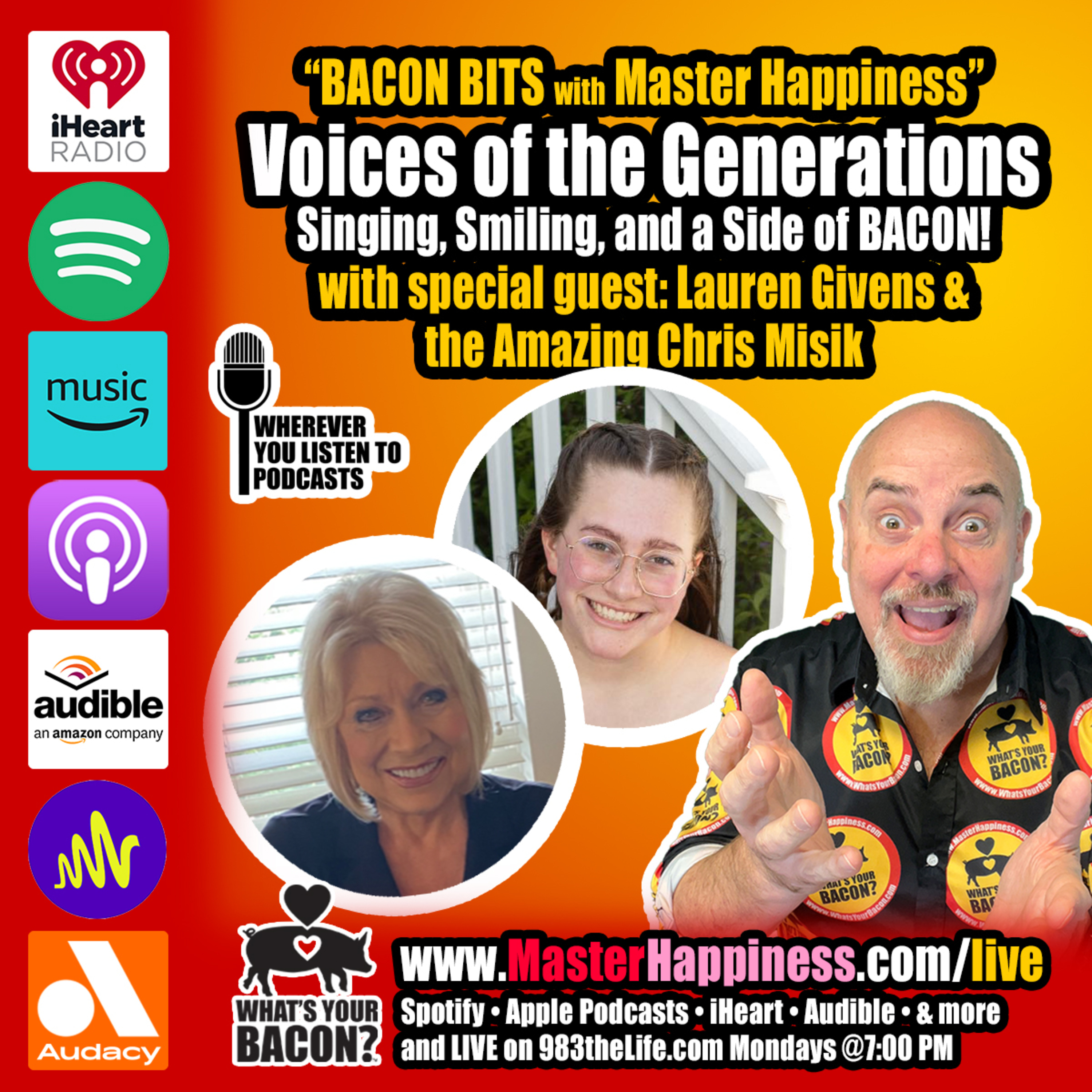 Bacon, Laughter, and Music: A Cross-Generational Harmony episode artwork