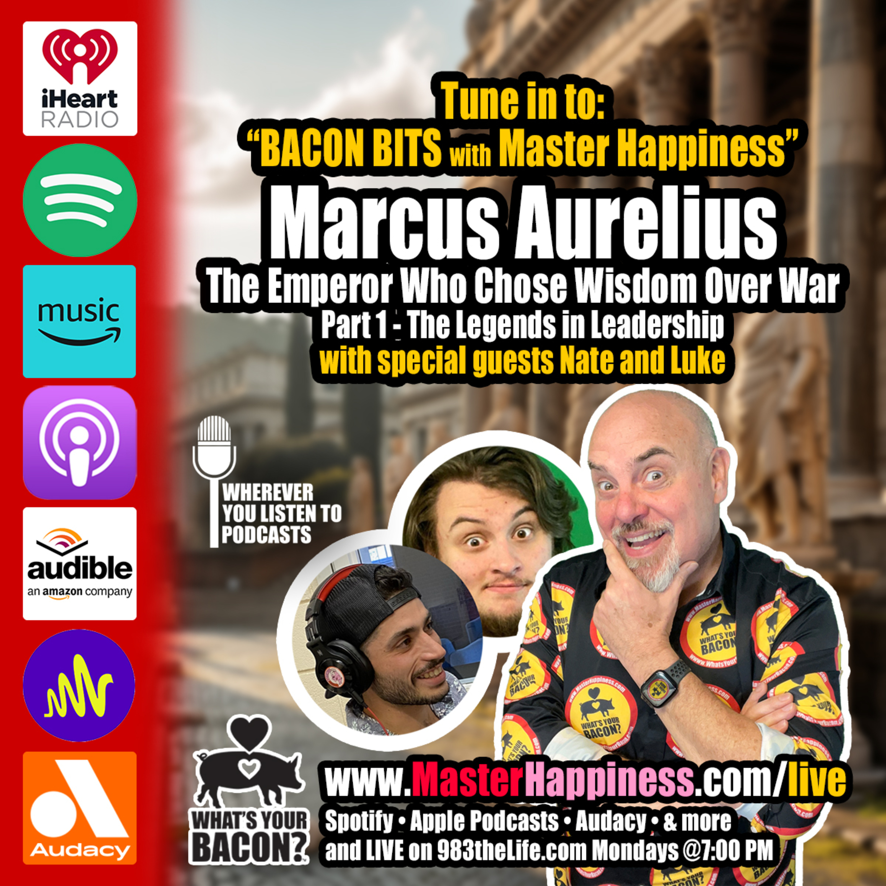 Marcus Aurelius Part 1 - Legends of Leadership episode artwork