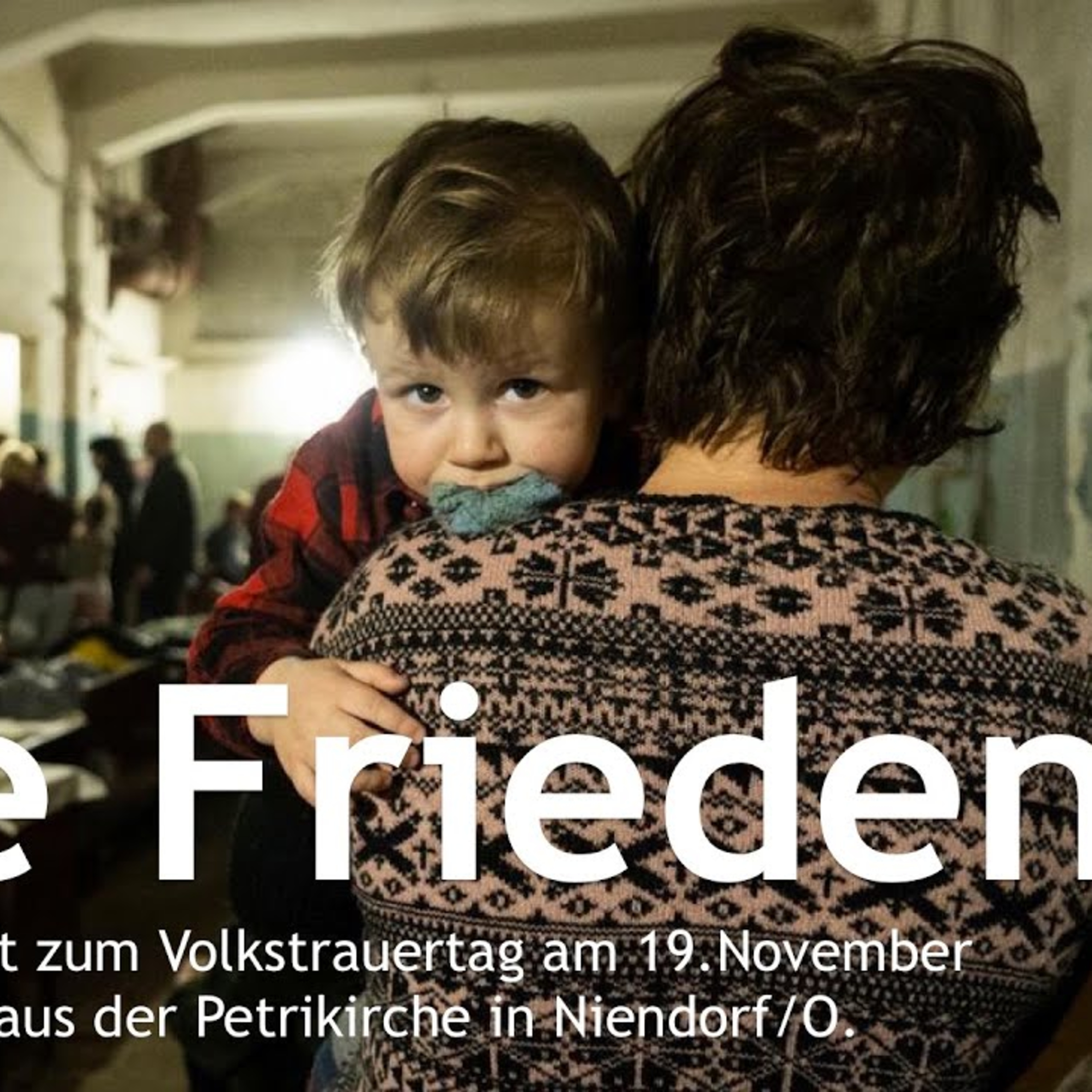 Bitte Frieden! Predigt zum Volkstrauertag - 19.11.23 episode artwork
