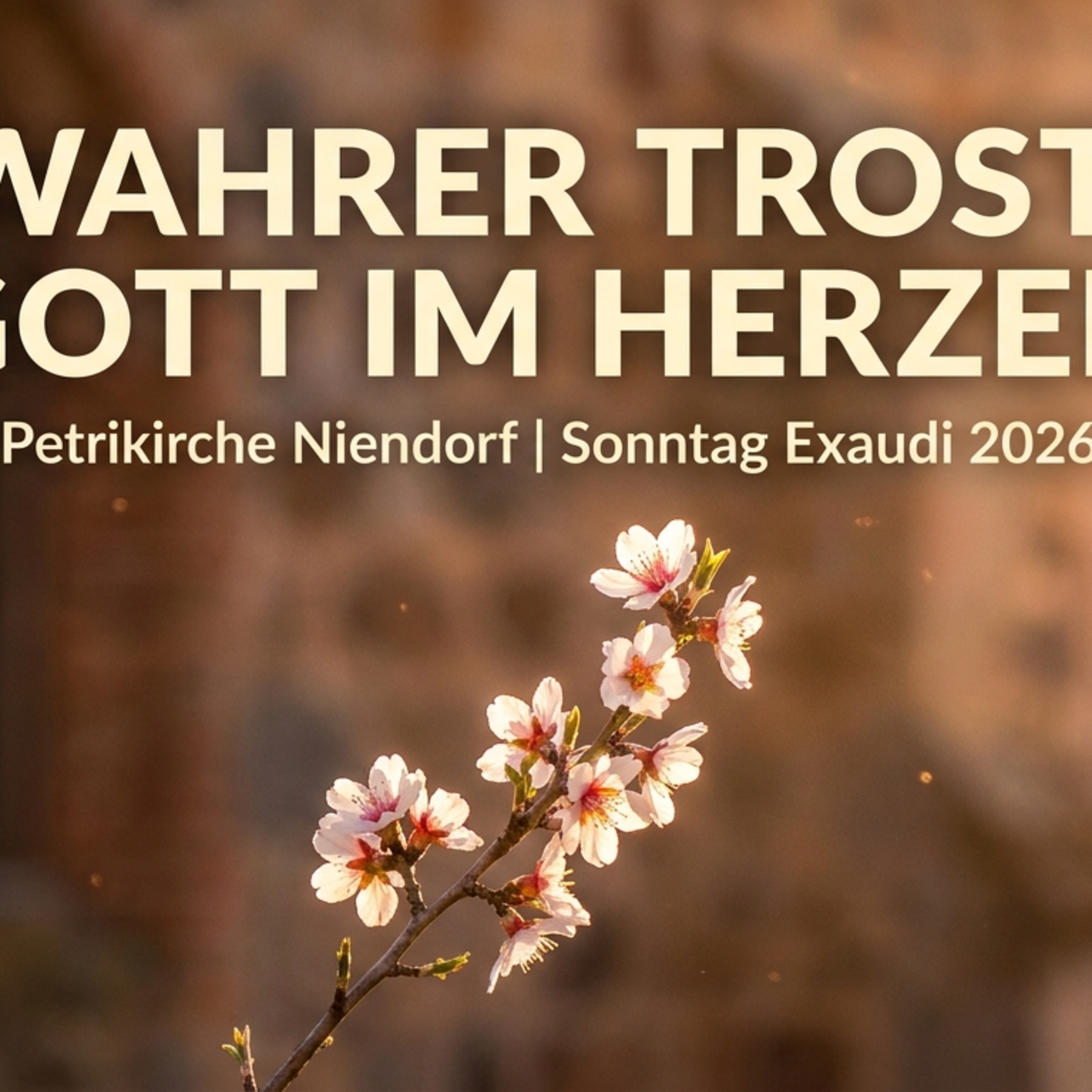 Was tröstet wirklich? – Predigt zum Sonntag Exaudi episode artwork