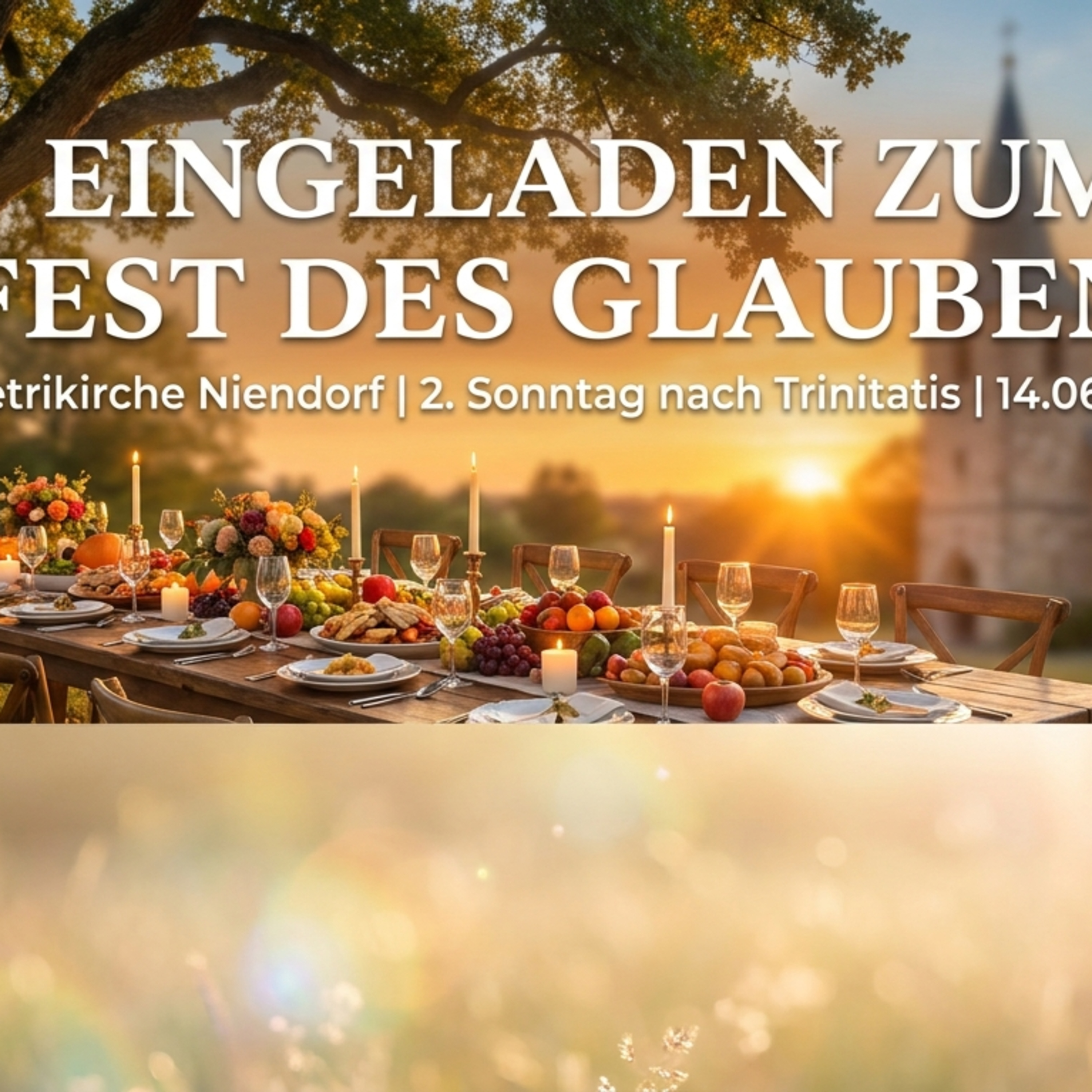 Gottes Einladung annehmen – Predigt zum 2. Sonntag nach Trinitatis episode artwork