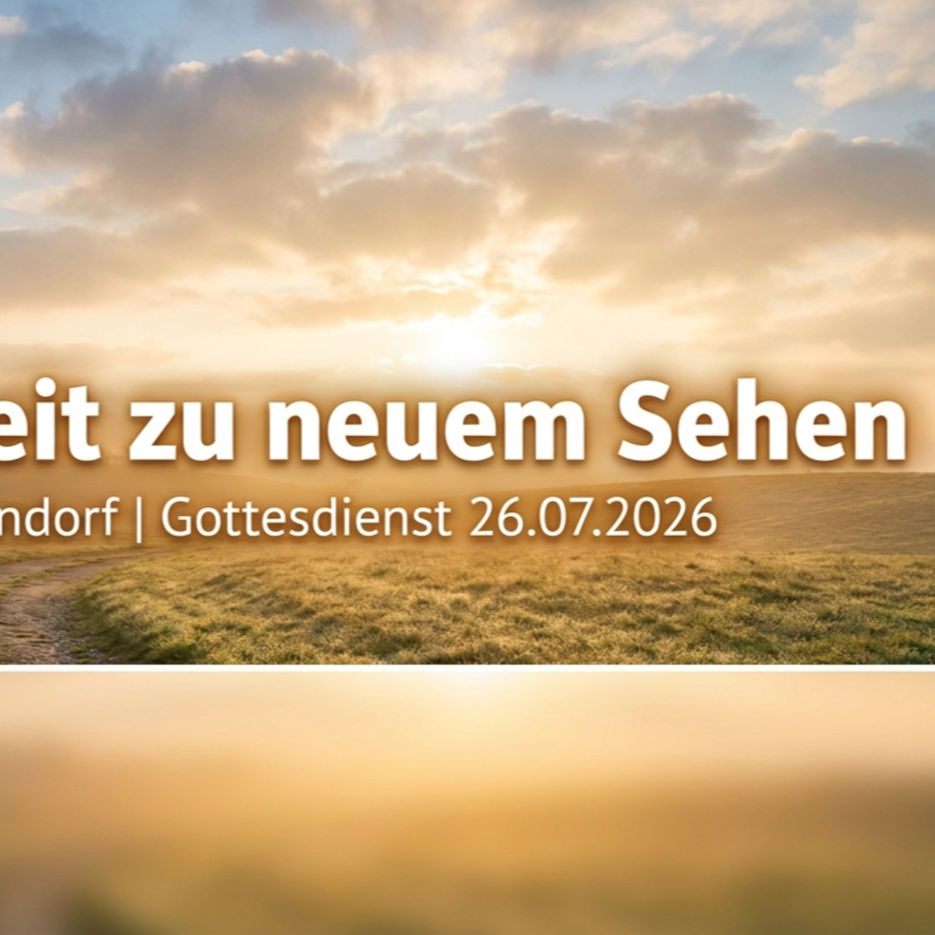 Mit anderen Augen sehen – Predigt zum 8. Sonntag nach Trinitatis episode artwork