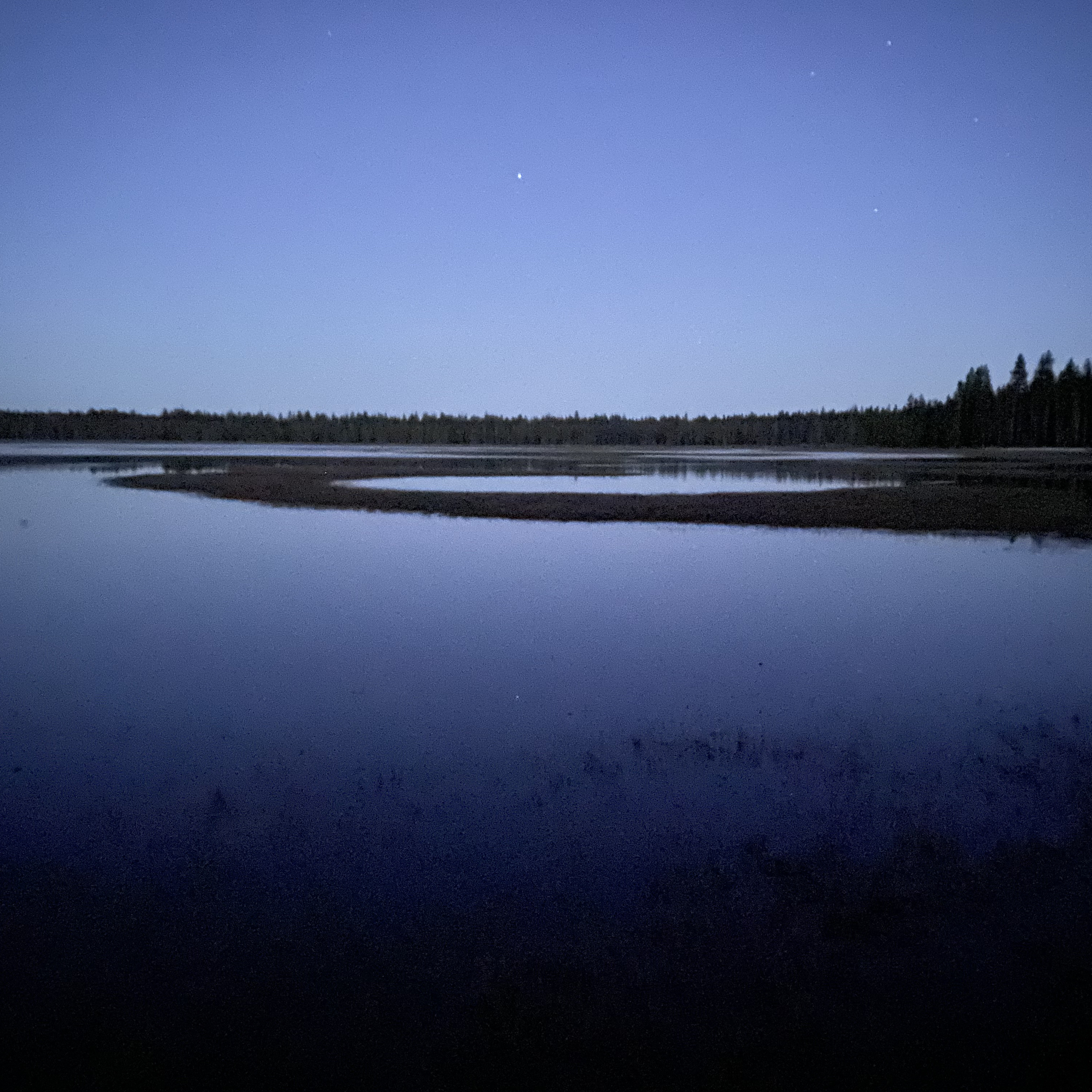 172: Spring Night at Dry Lake